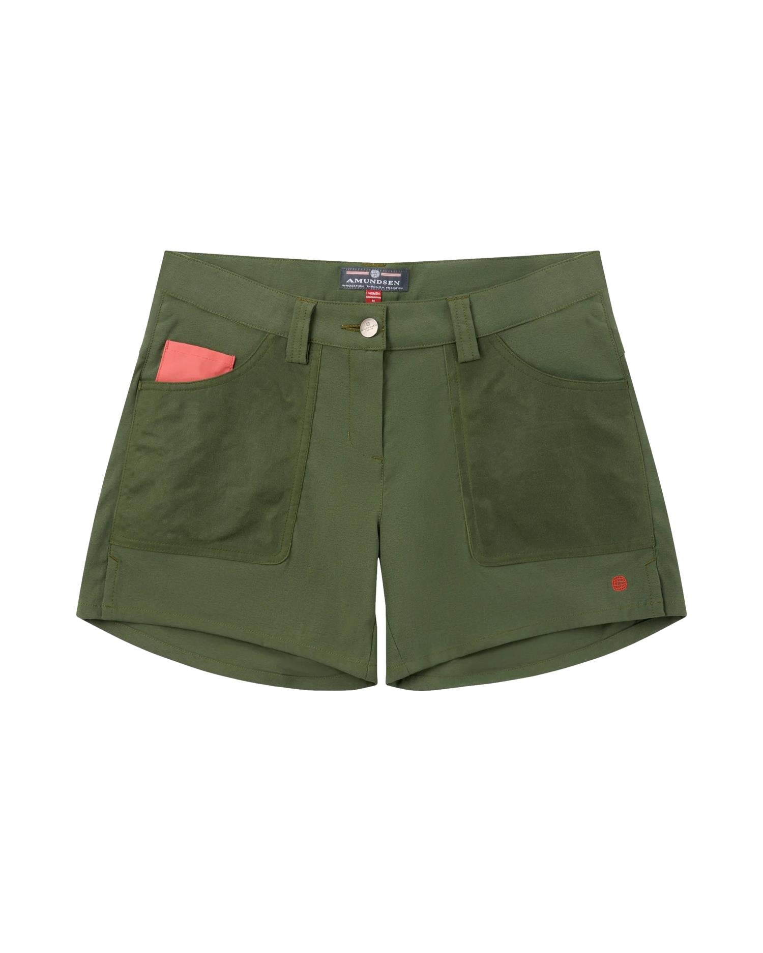 Amundsen 5Incher Field Shorts Womens Shorts Flaskegrønn - modostore.no