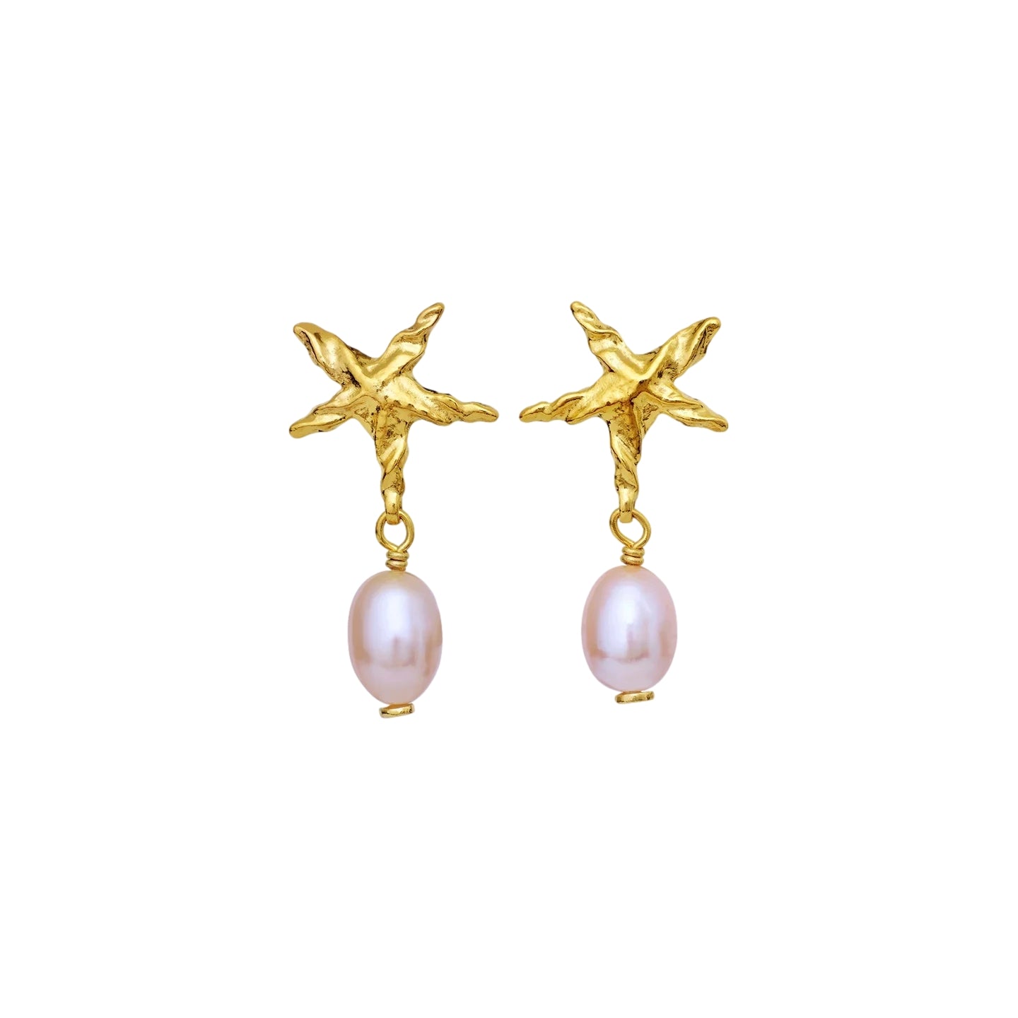 Maanesten Sandie Earrings Øredobber Gull