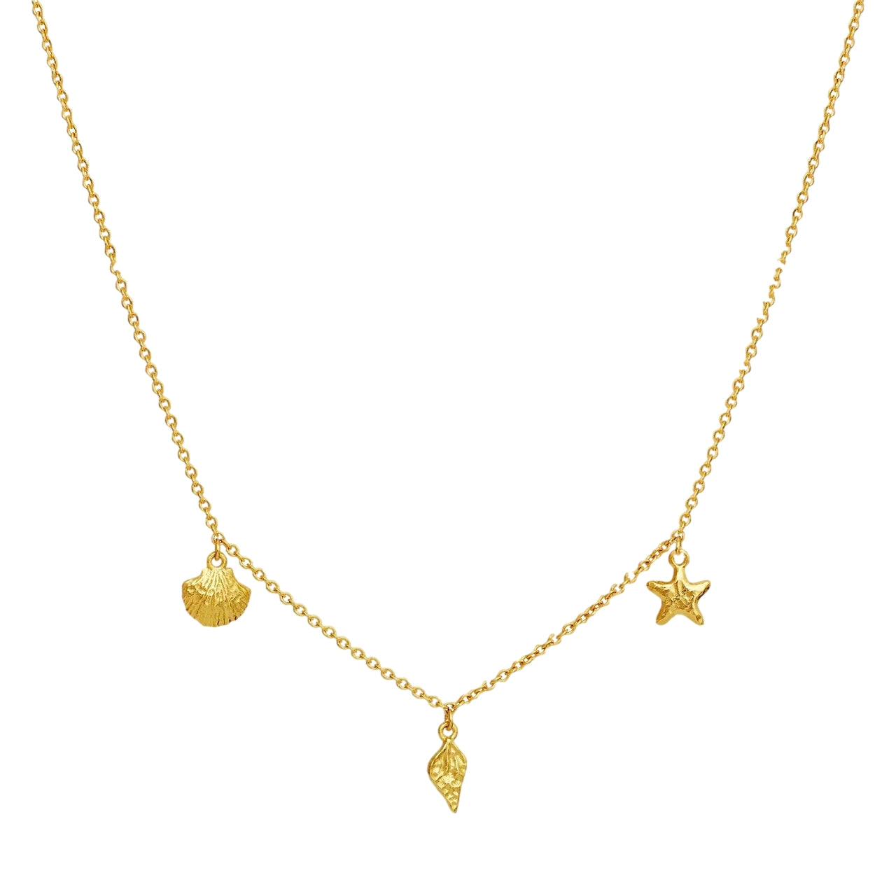 Maanesten Iluka Necklace Smykke Gull - modostore.no
