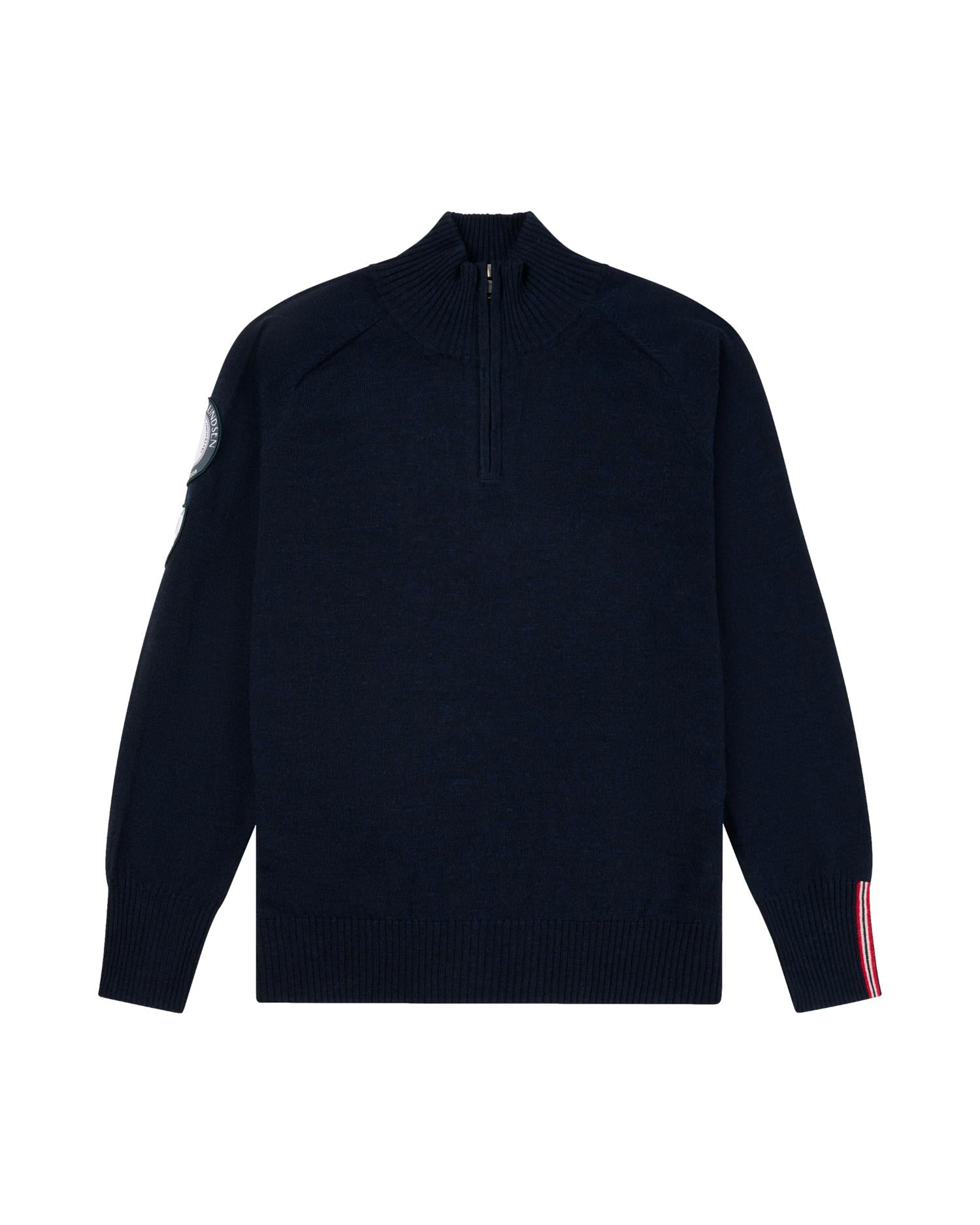 Amundsen Peak Half Zip Womens Genser Mørkeblå