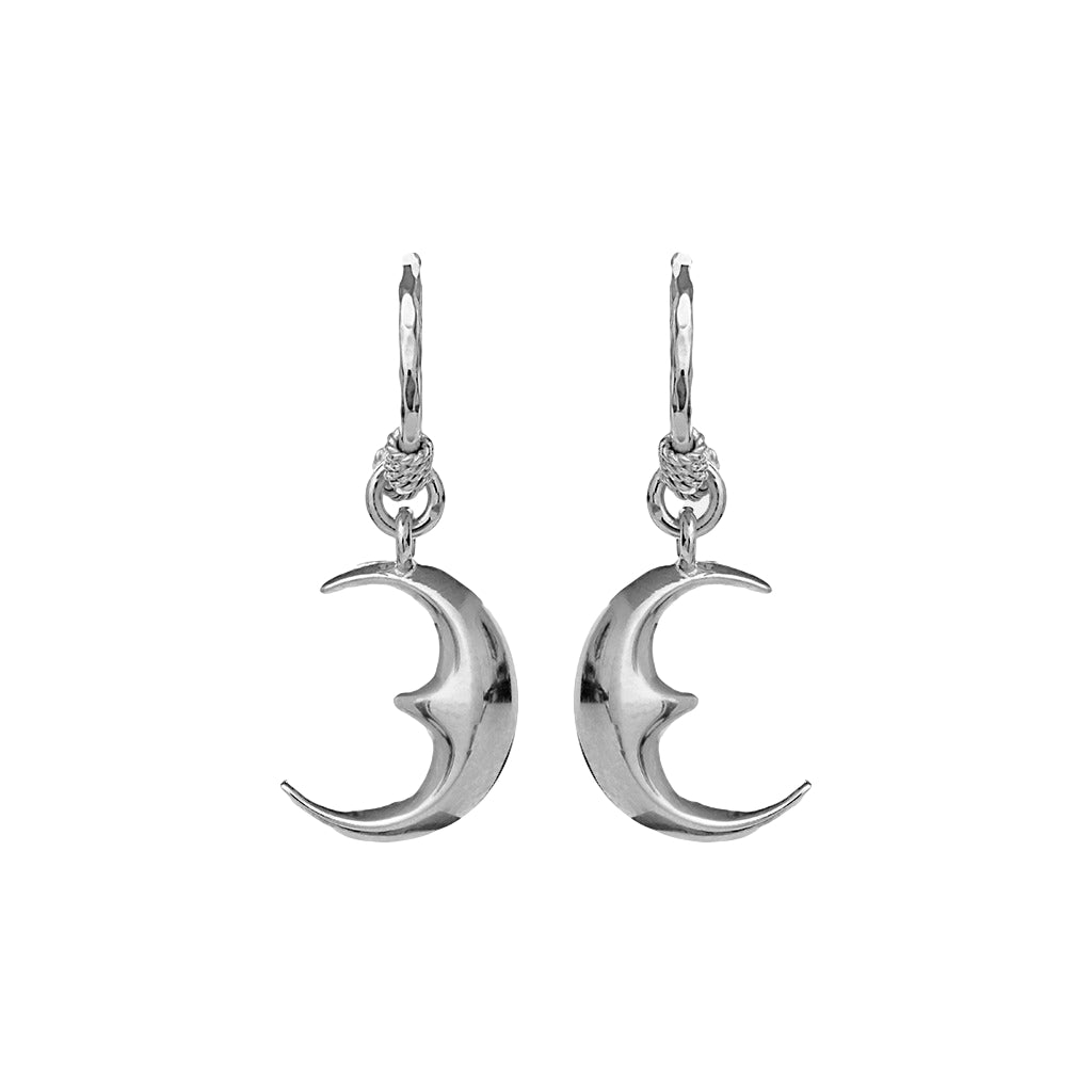 Maanesten Moonie Earring Øredobber Sølv - modostore.no