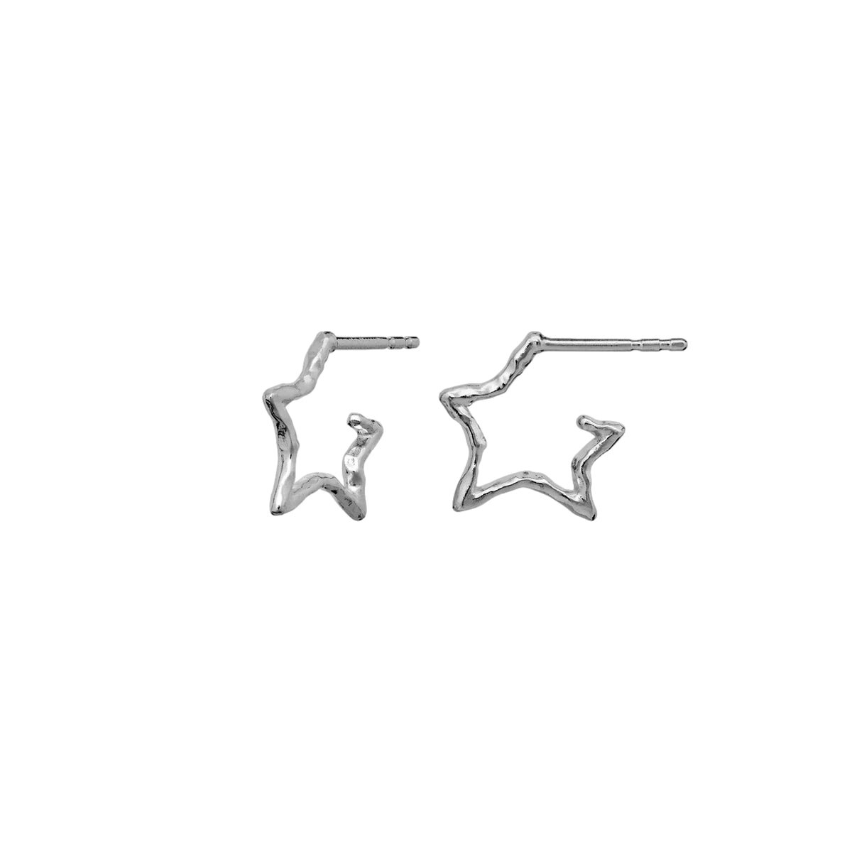 Maanesten Zara Earrings Øredobber Sølv