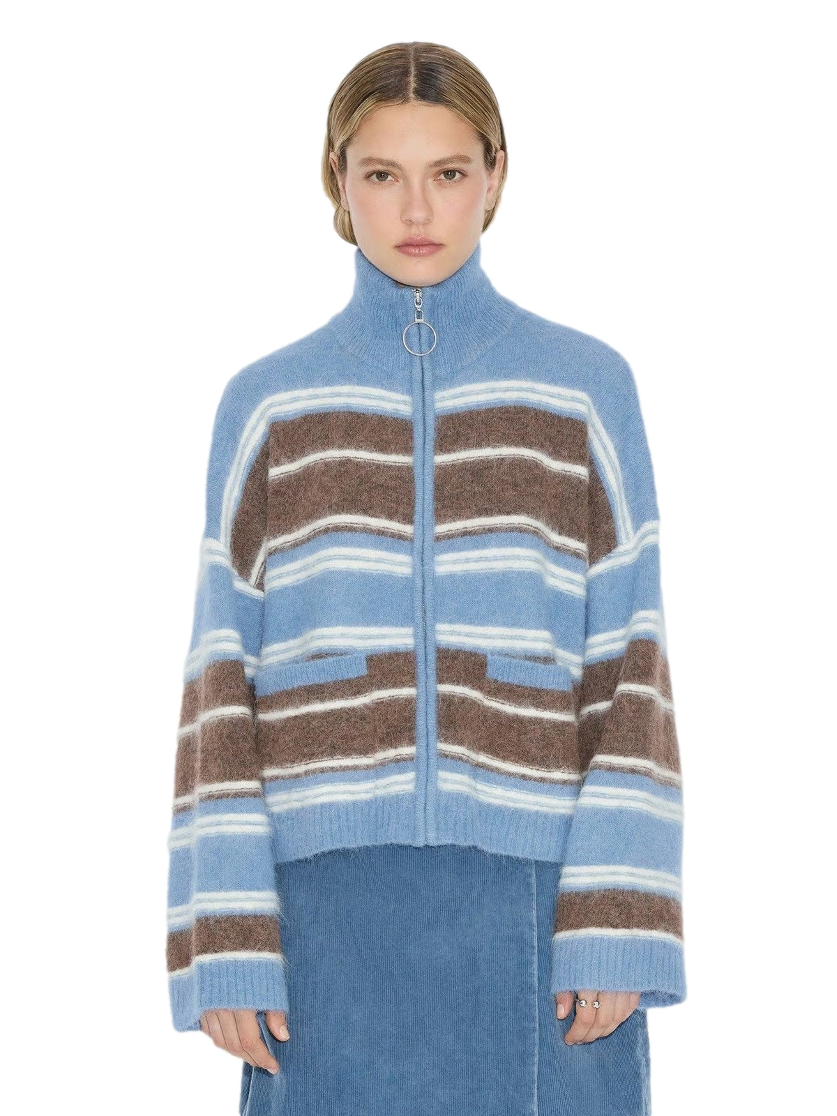 Holzweiler Tine Stripe Cardigan Cardigan Multi - modostore.no