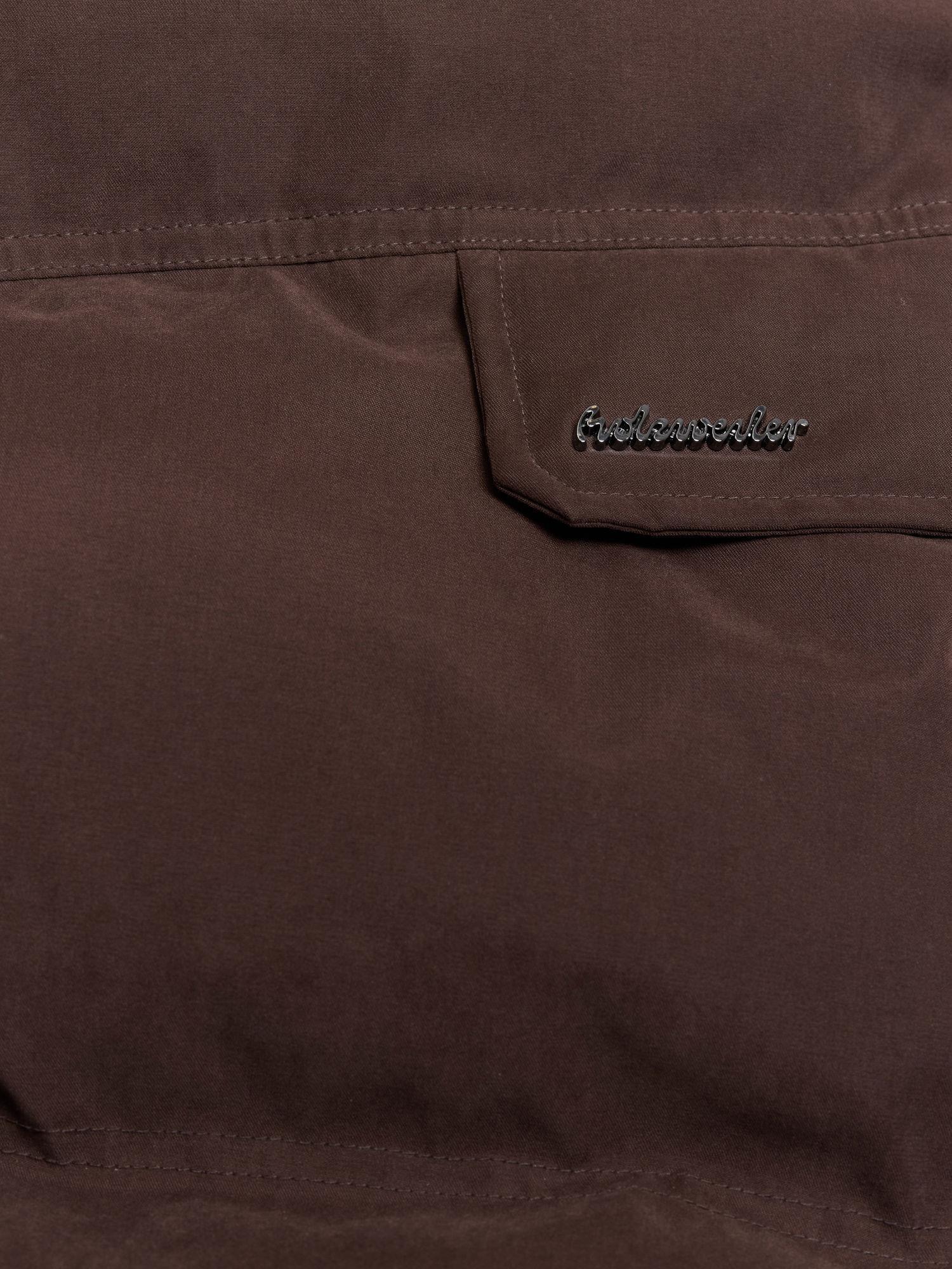 Holzweiler Steilia Brushed Down Jkt Brown Jakke Mørkebrun