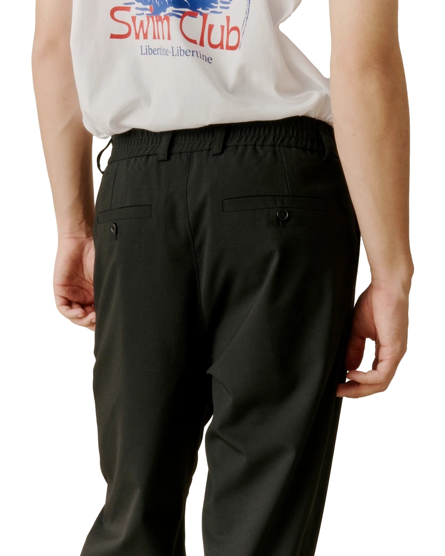 Libertine Libertine Smoke Bukse Sort - modostore.no