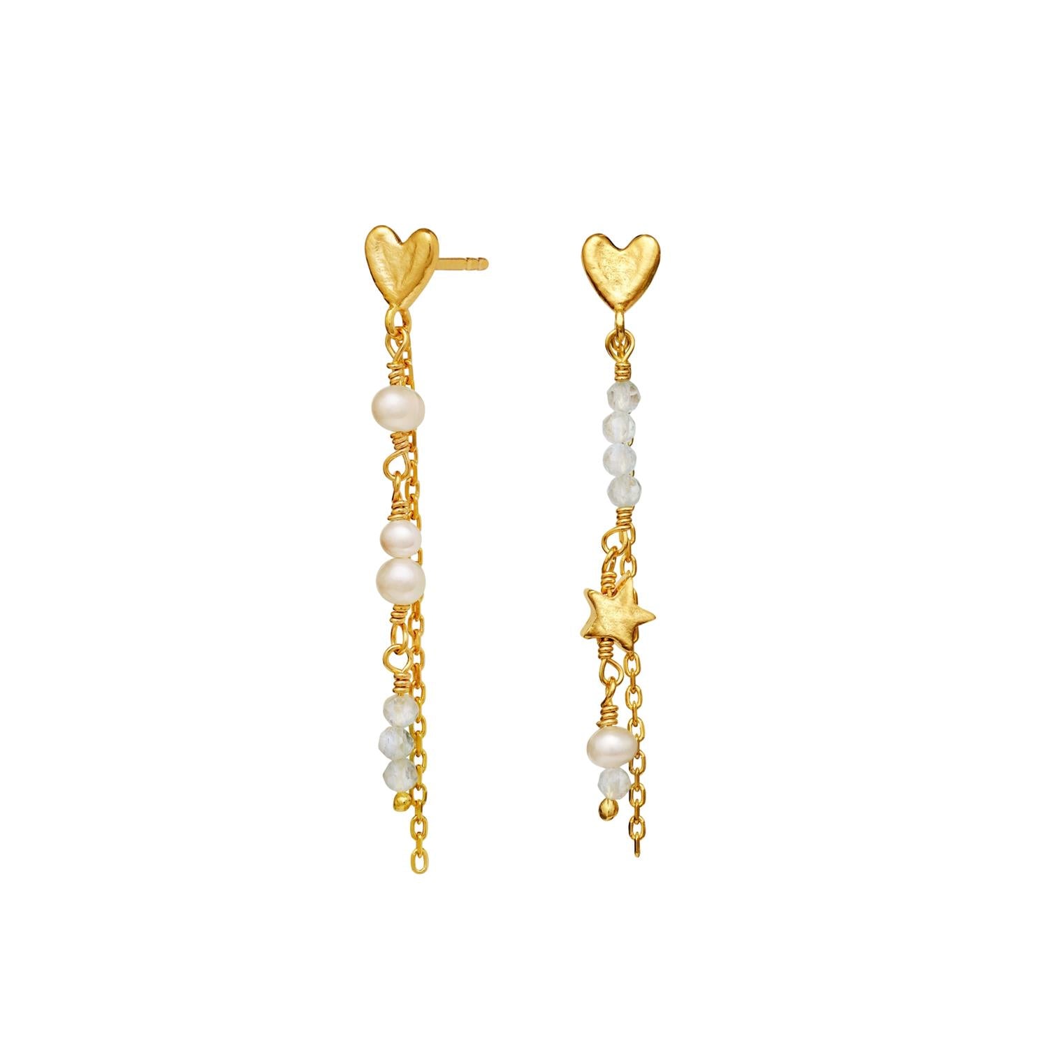 Maanesten Silma Earrings Øredobber Gull