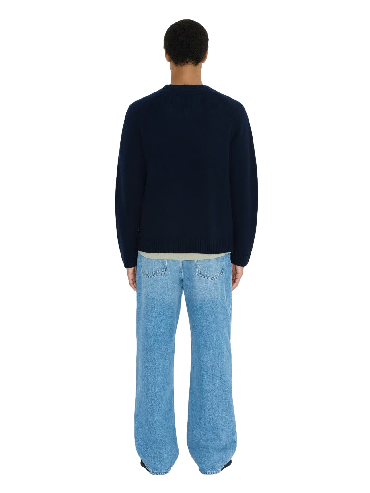 Holzweiler M. Wool Crew Crewneck Navy