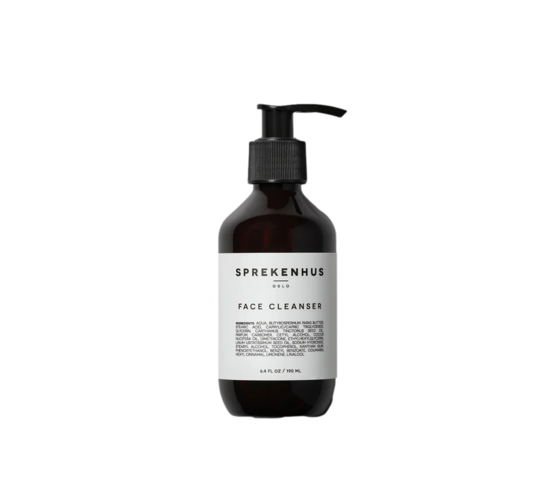 Sprekenhus Face Cleanser 190ml Ansiktsrens Gjennomsiktig - modostore.no
