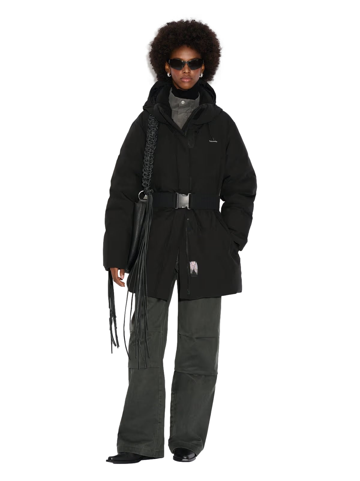 Holzweiler Besseggen Lt Down Jacket Black Jakke Sort - modostore.no