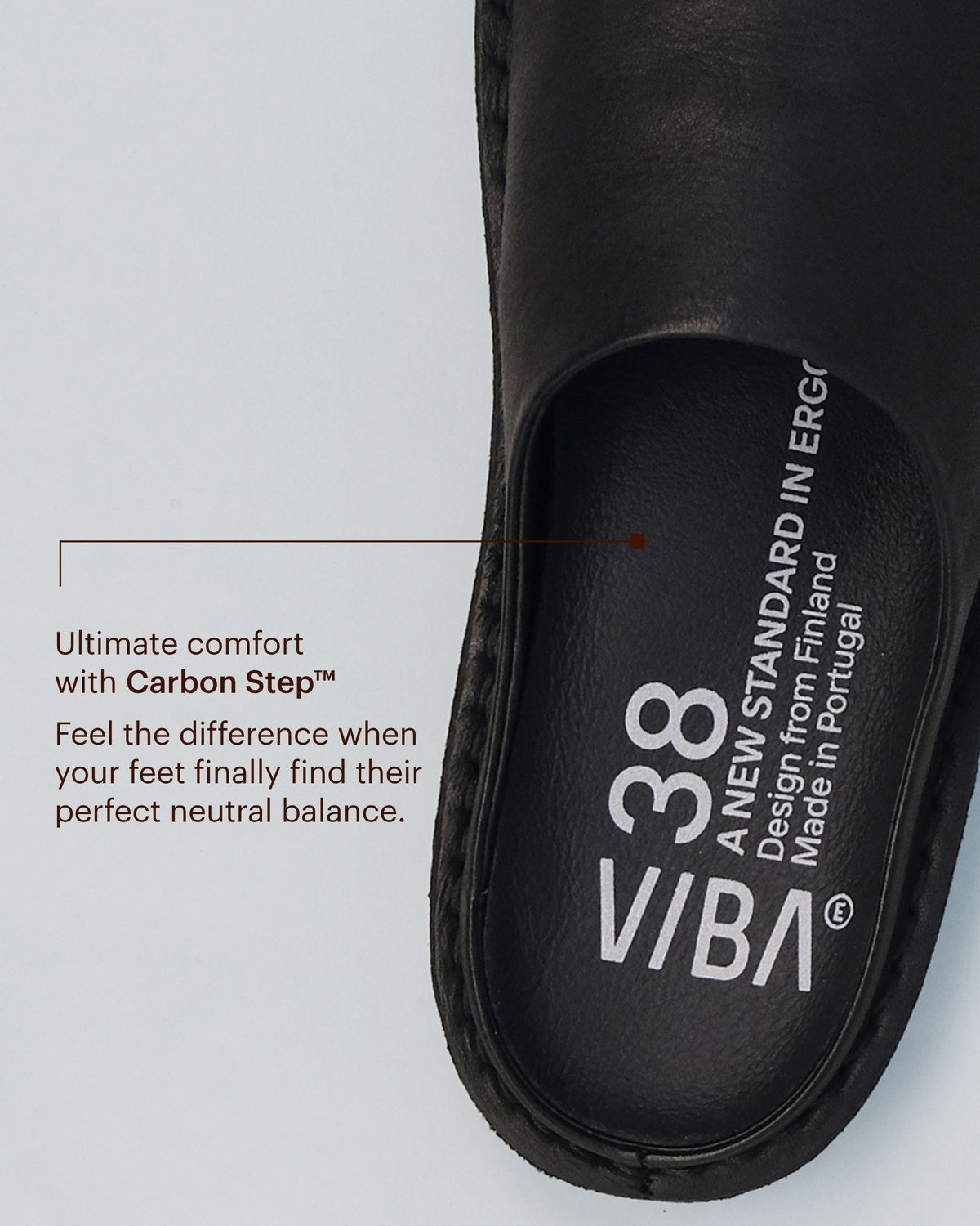 VIBAe Saint Tropez Preto Black Sko Sort