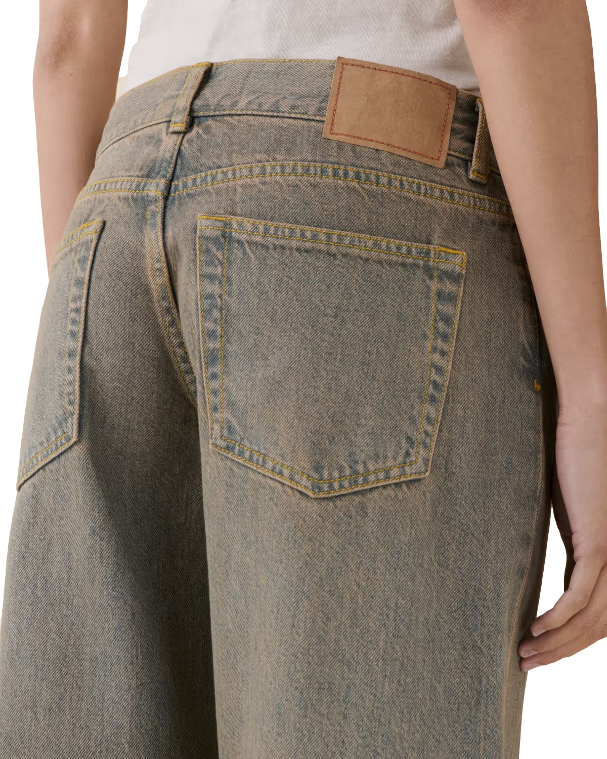 Jeanerica Kyoto Beige Tint Jeans Beige - modostore.no