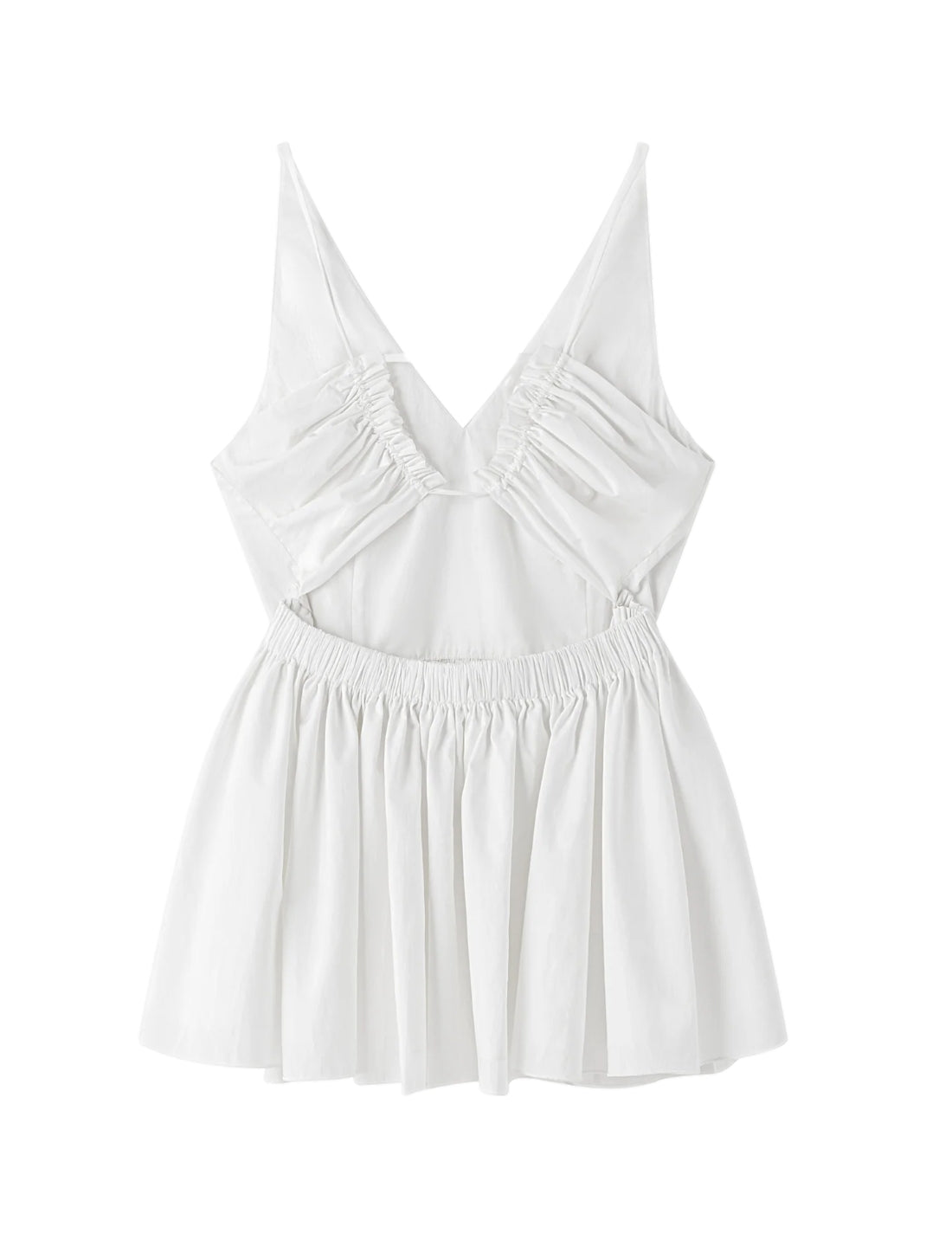 Viktoria Chan Udo Flared Top Topp Hvit - modostore.no