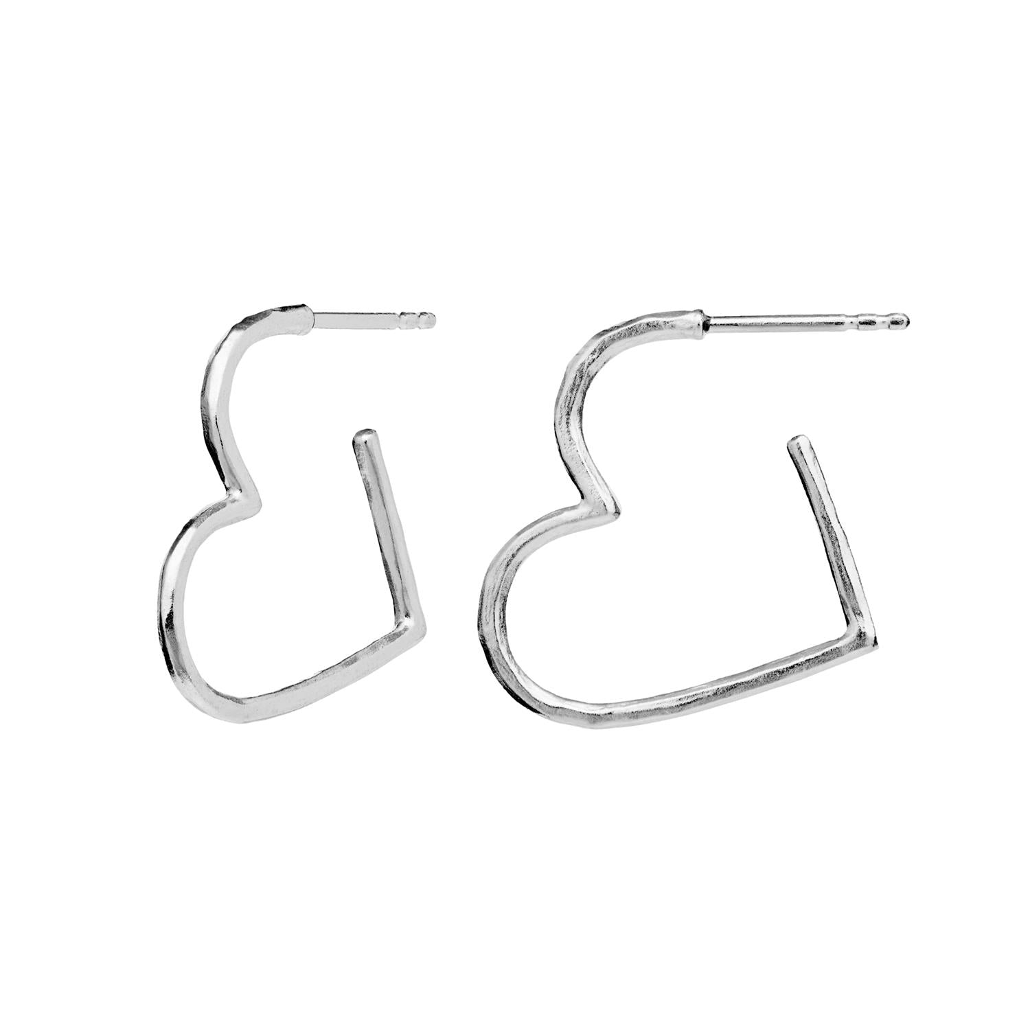 Maanesten Laia Midi Earrings Øredobber Sølv - modostore.no