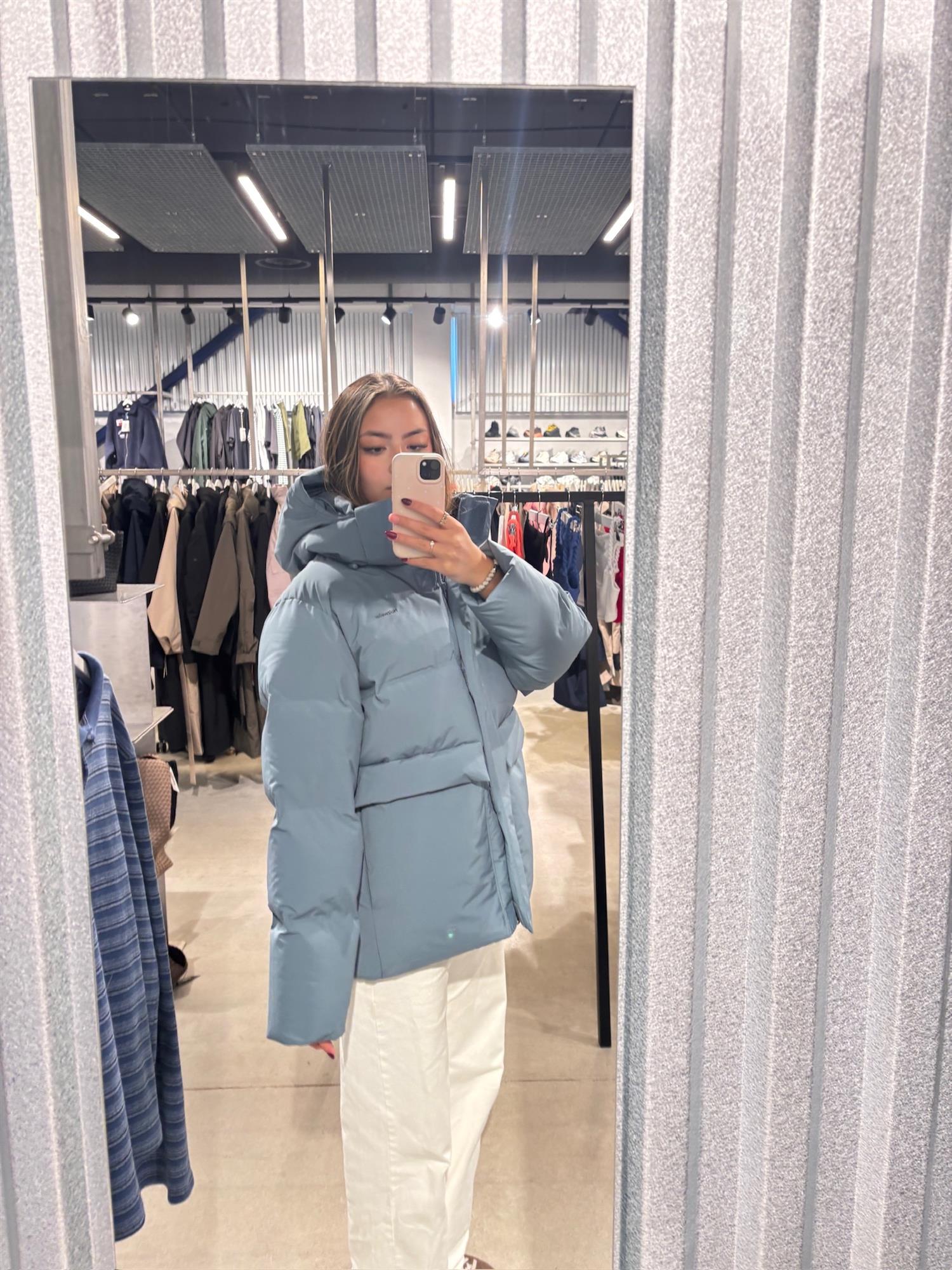 Holzweiler Besseggen Down Blue Aqua Jakke Blå - modostore.no