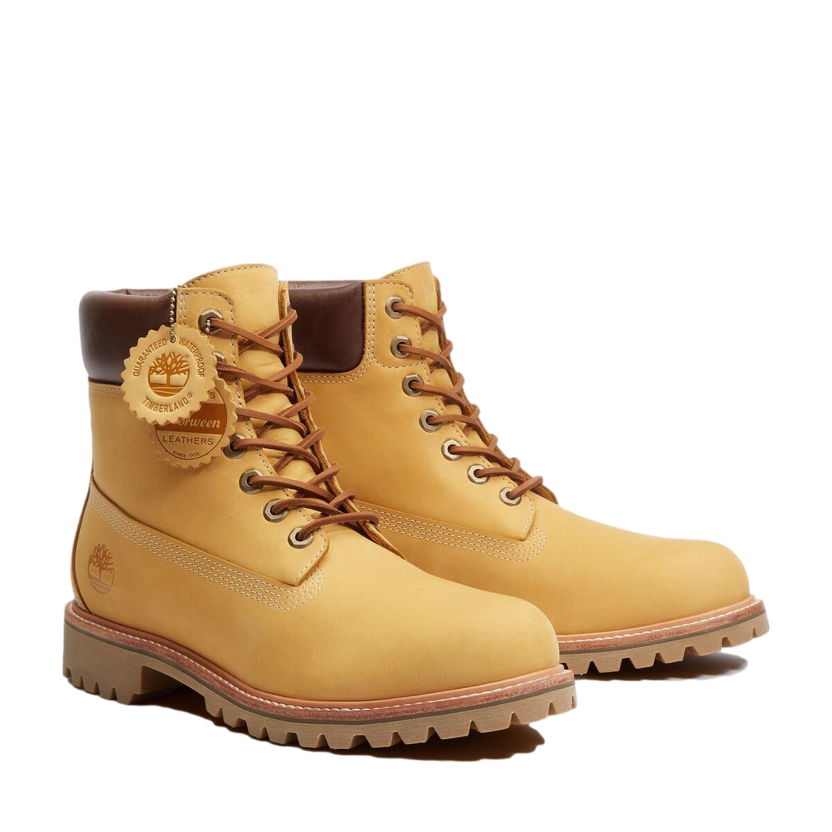 Timberland LUXE MID LACE WATERPROOF Sko Sennepsgul - modostore.no