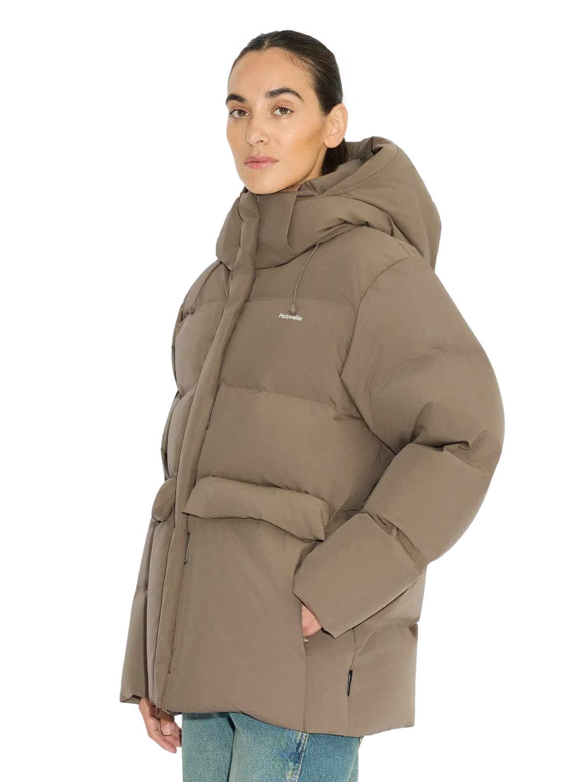 Holzweiler Besseggen Down Jacket Dk Sand Jakke Beige