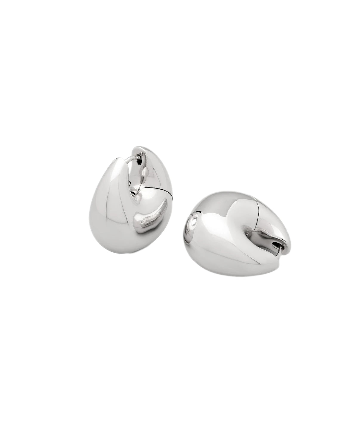 Tom Wood Bao Hoops Large Øredobber Sølv - modostore.no