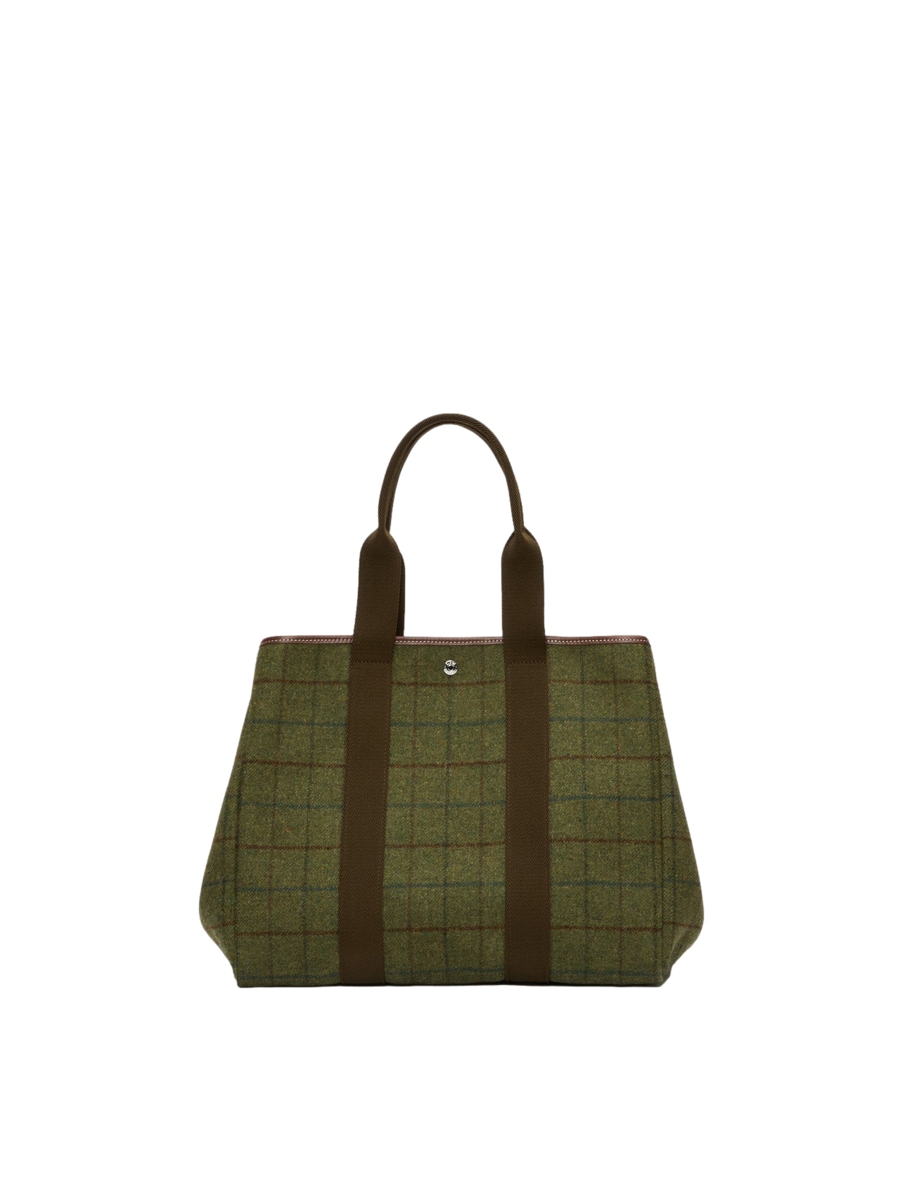Rue de Verneuil Traversée L Hunting Tweed 02 Veske Khaki