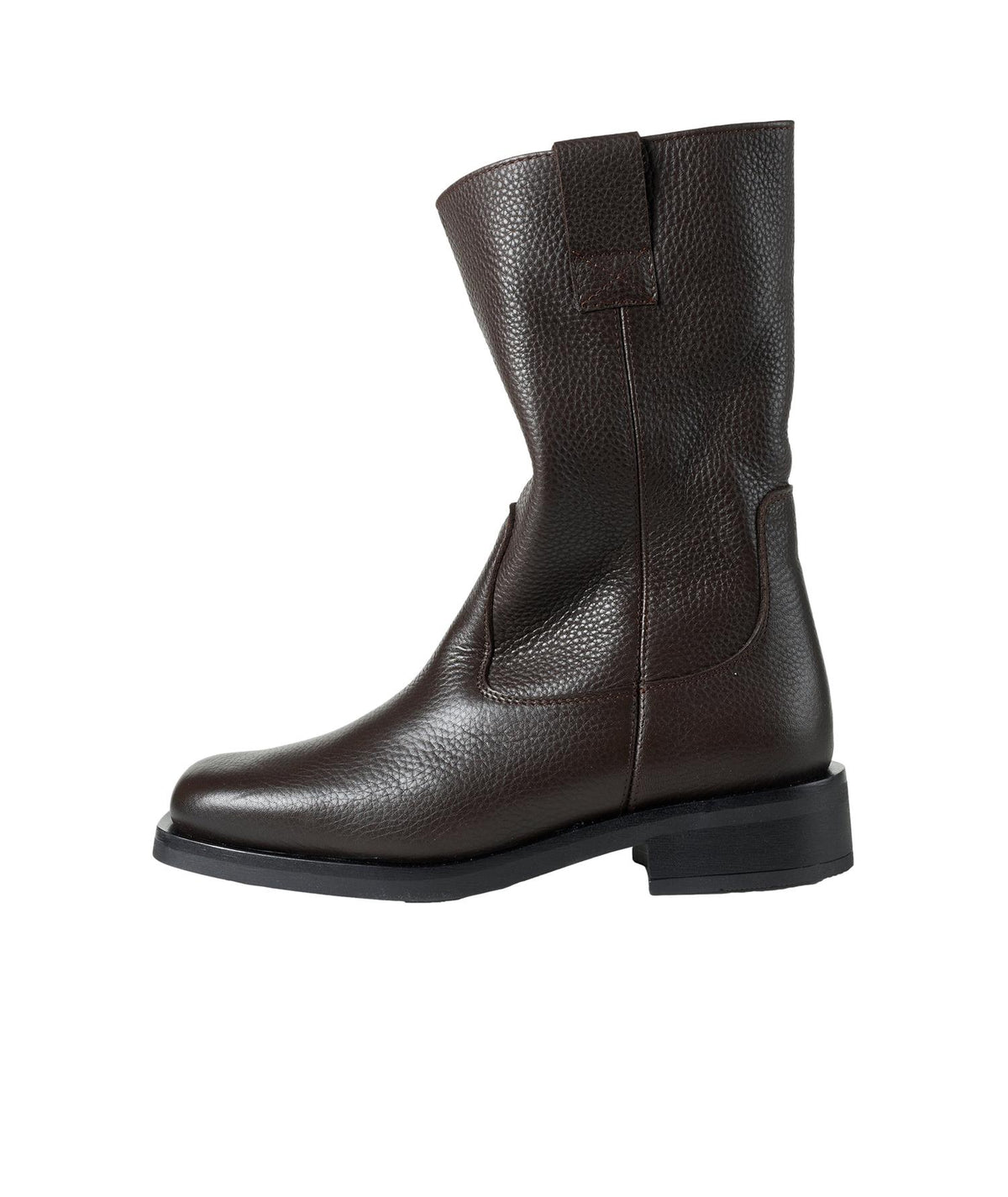 Garment Project Tali Boot - Brown Tumbled Sko Mørkebrun