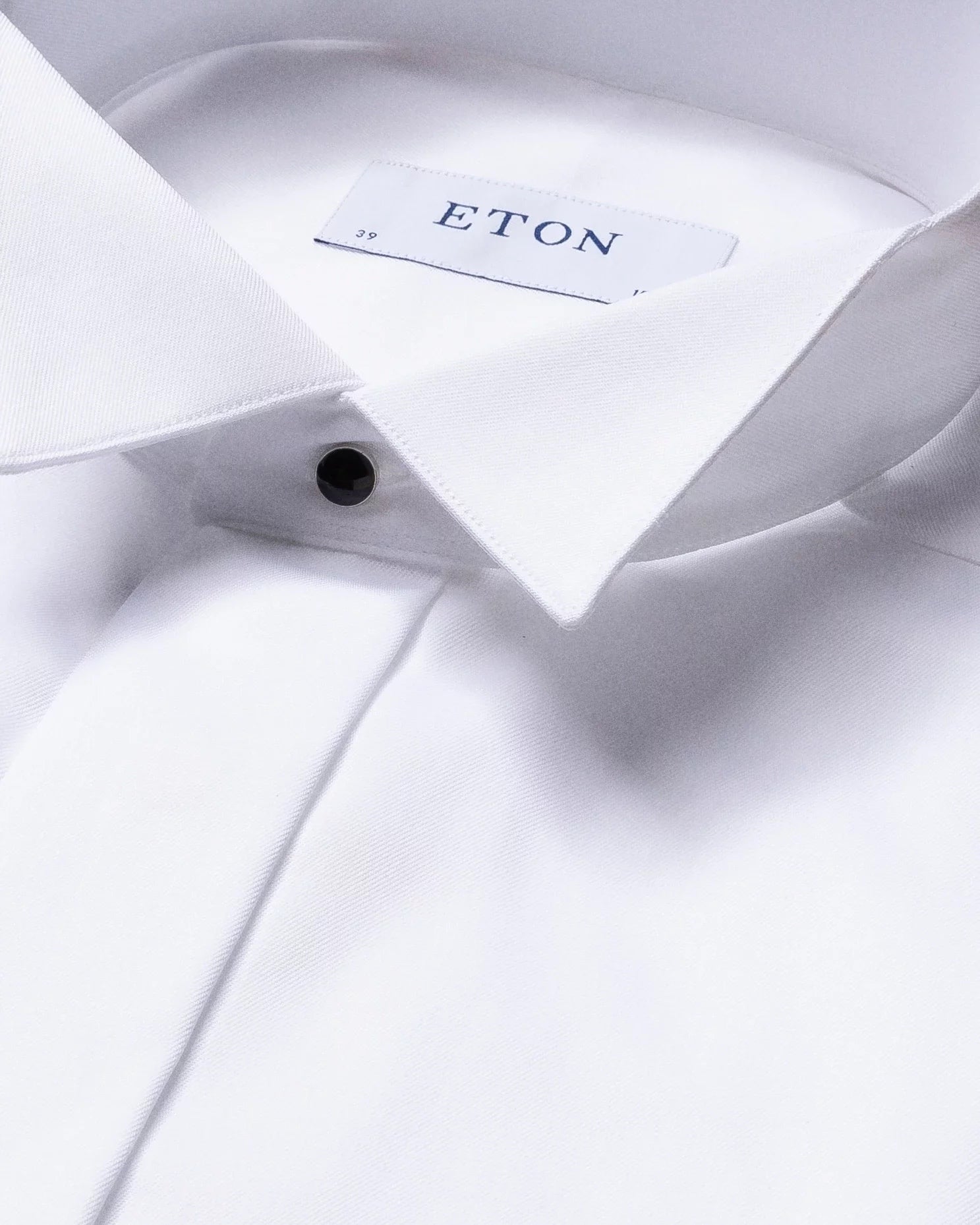 Eton 3000 Slim Evening Wing Collar Skjorte Hvit - modostore.no