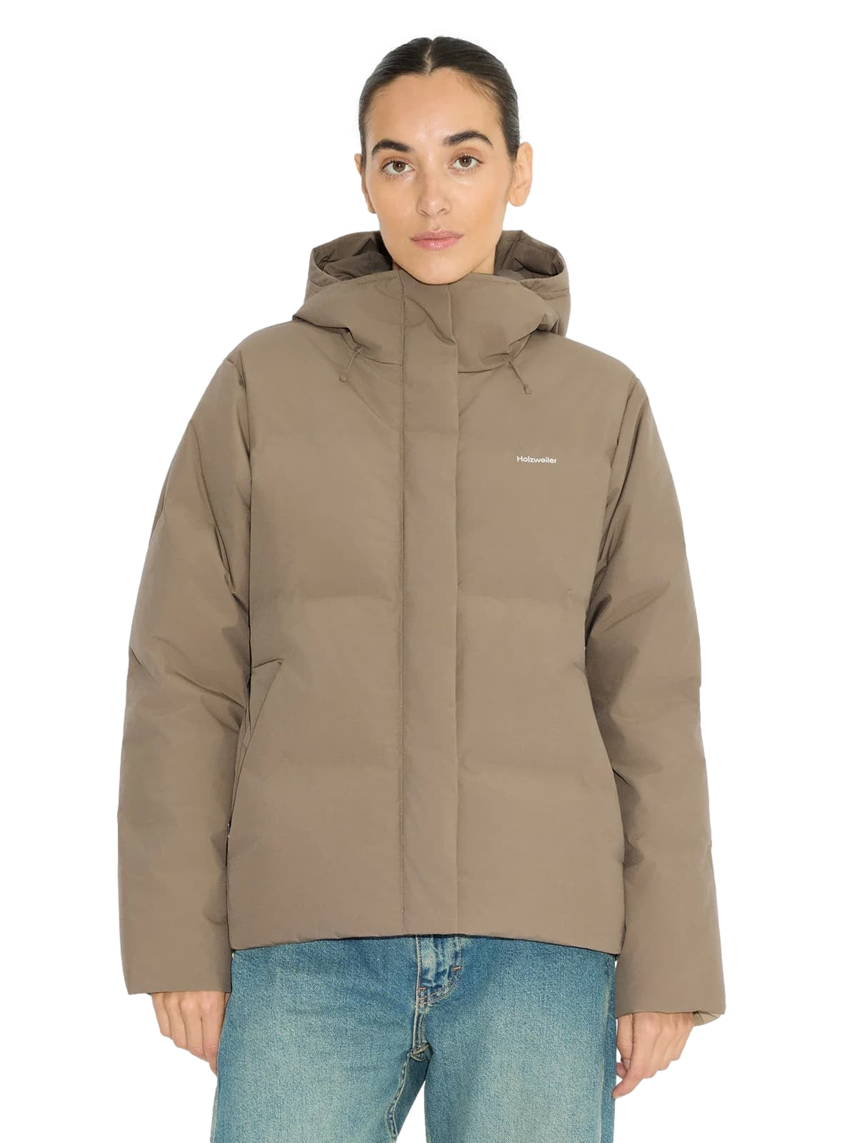 Holzweiler Besseggen Lt Short Jkt Dk Sand Jakke Beige