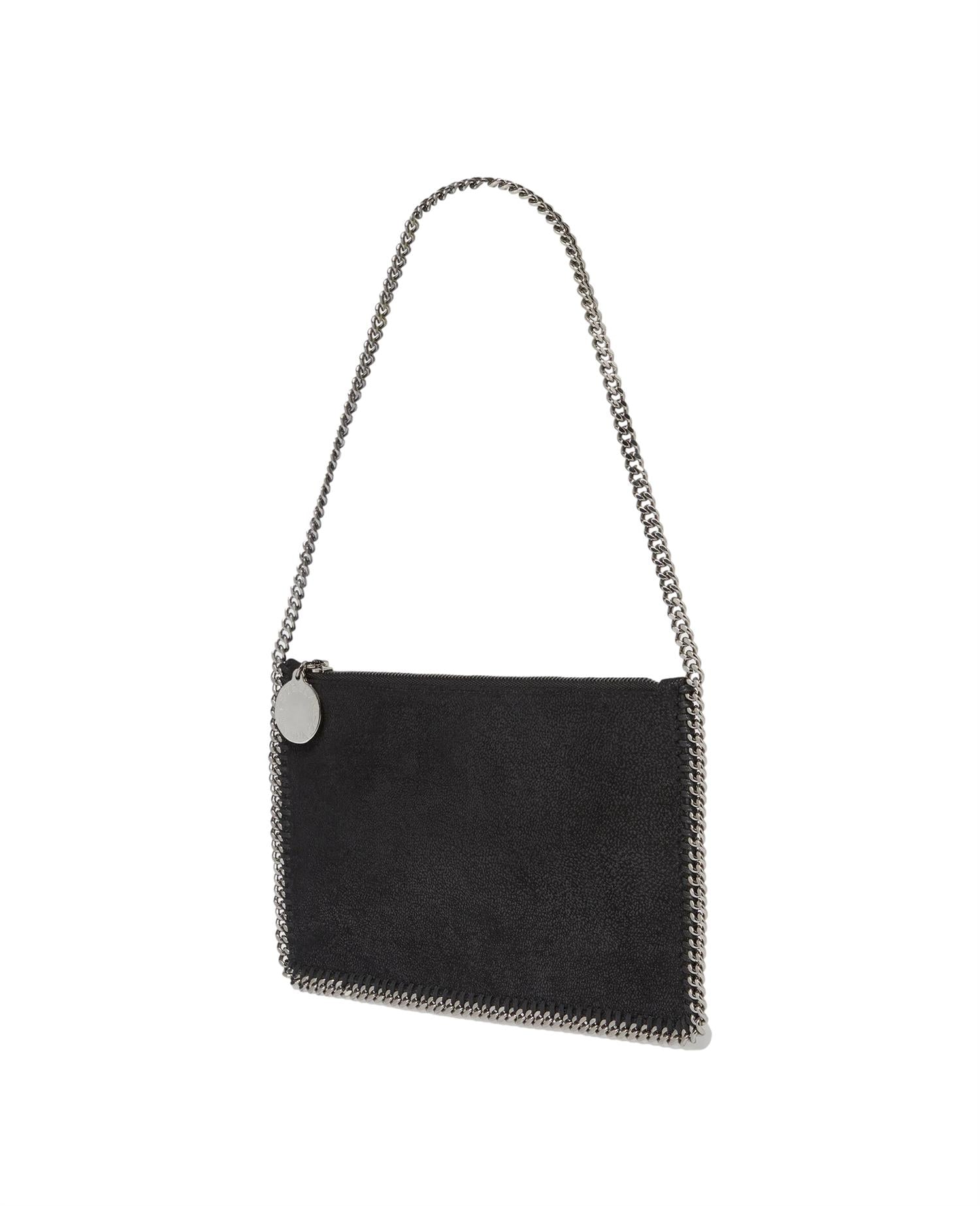 Stella McCartney Pochette Eco Shaggy Deer Veske Sort - modostore.no