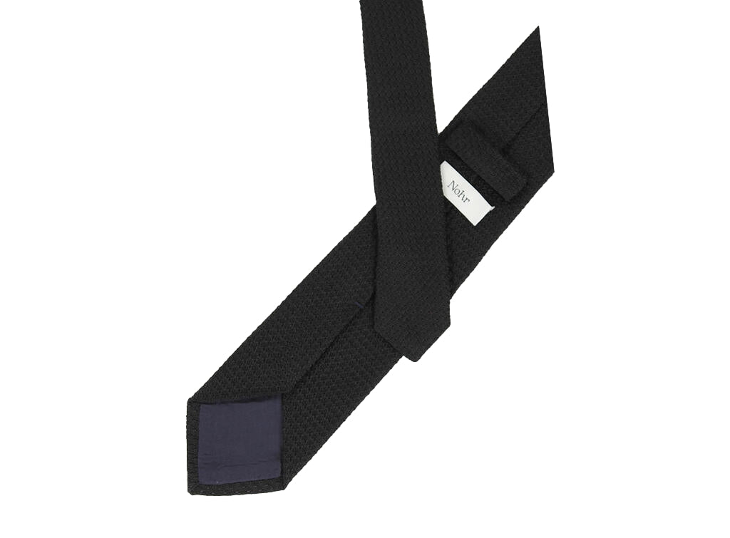Manzini Nohr Jimmy Grenadine Slips Sort - modostore.no