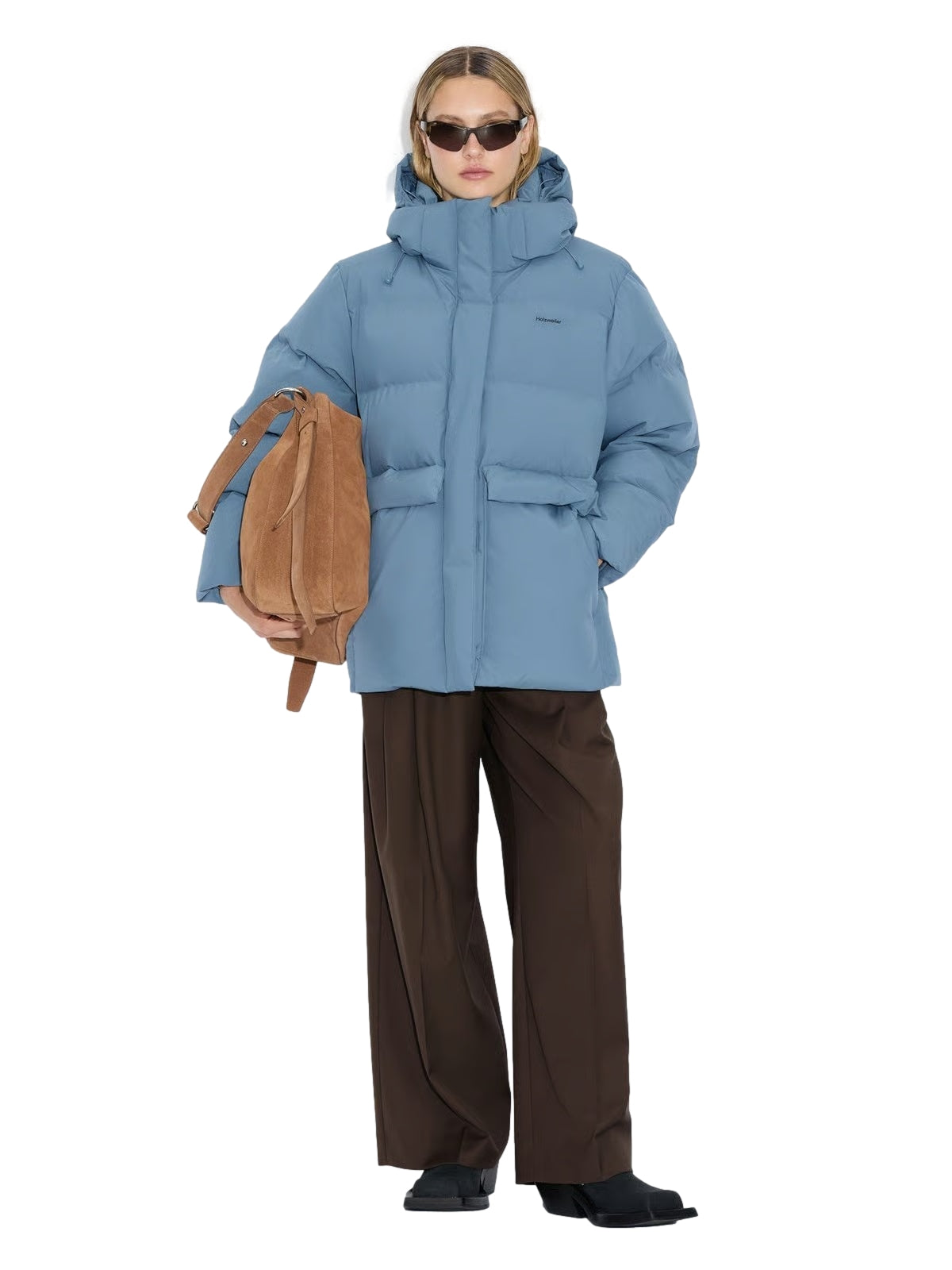 Holzweiler Besseggen Down Blue Aqua Jakke Blå - modostore.no