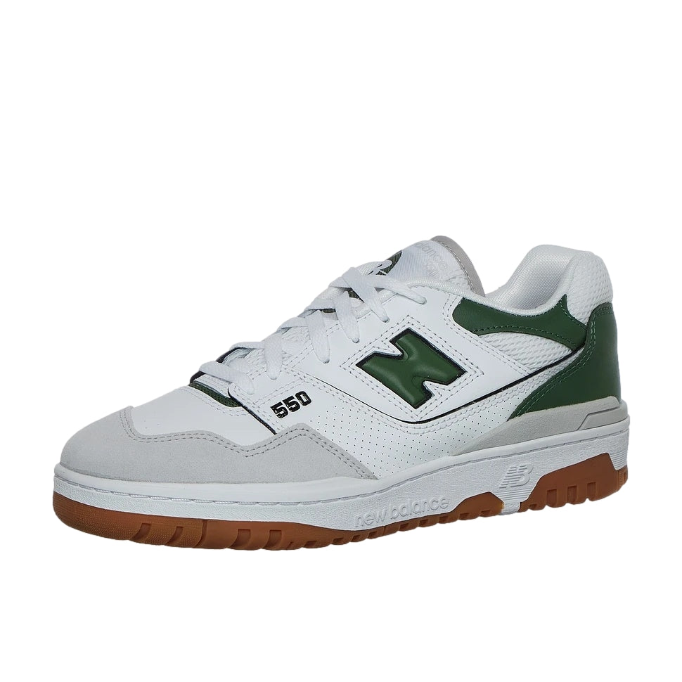 New Balance BB550 ESB Sko Hvit Og Grønn - modostore.no