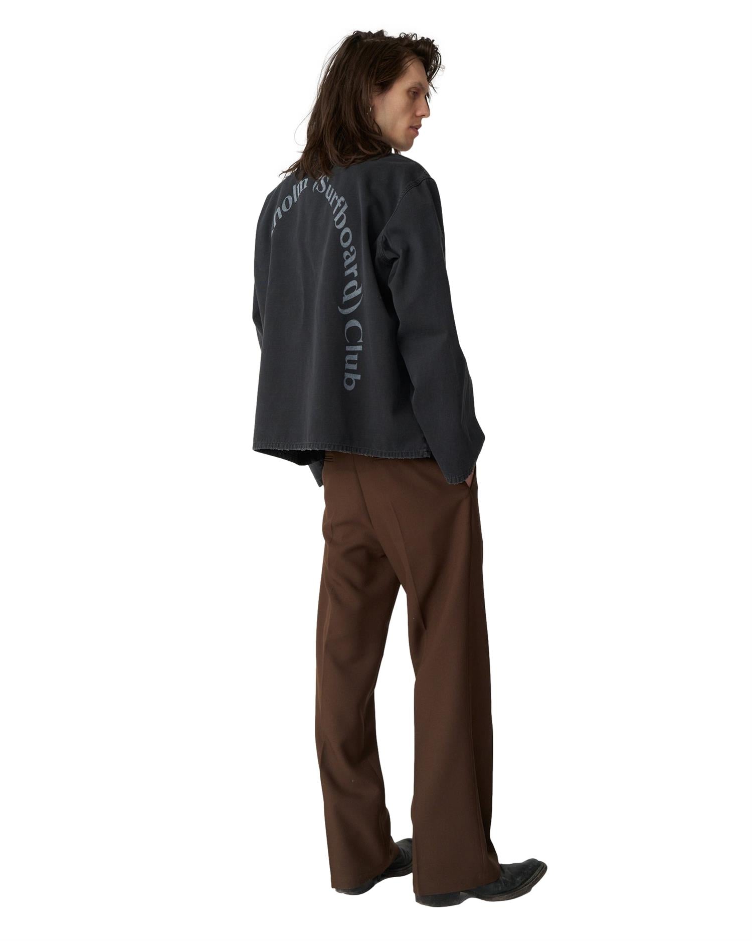Stockholm Surfboard Club Club Overshirt Overshirt Sort