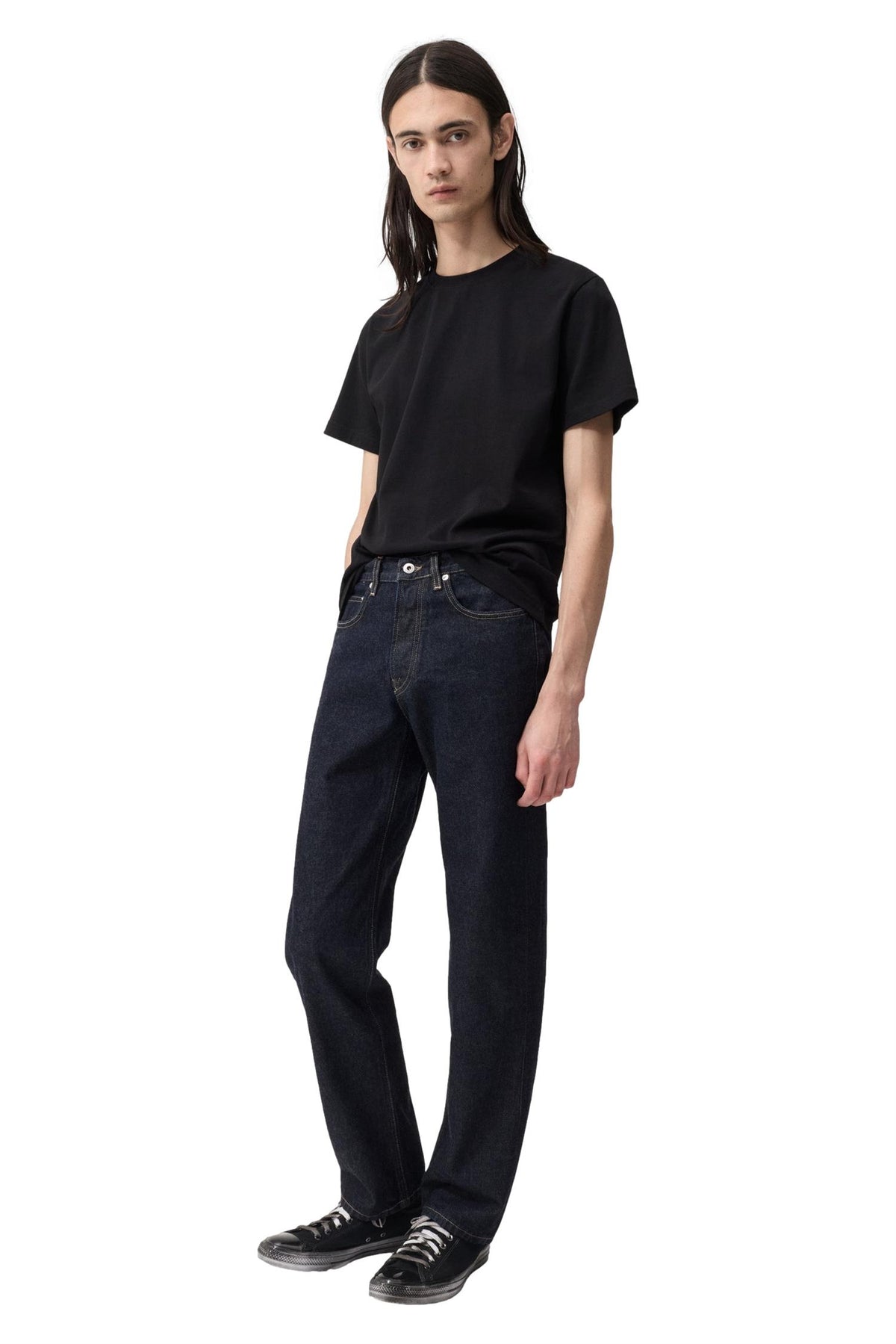Livid Fuller Japan Indigo Rinse Jeans Mørkeblå