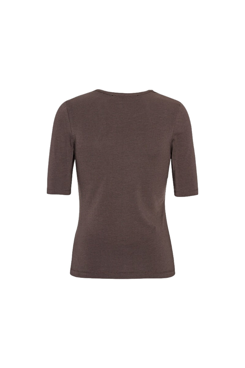 ROTATE Short Sleeve T-Shirt T-shirt Brun