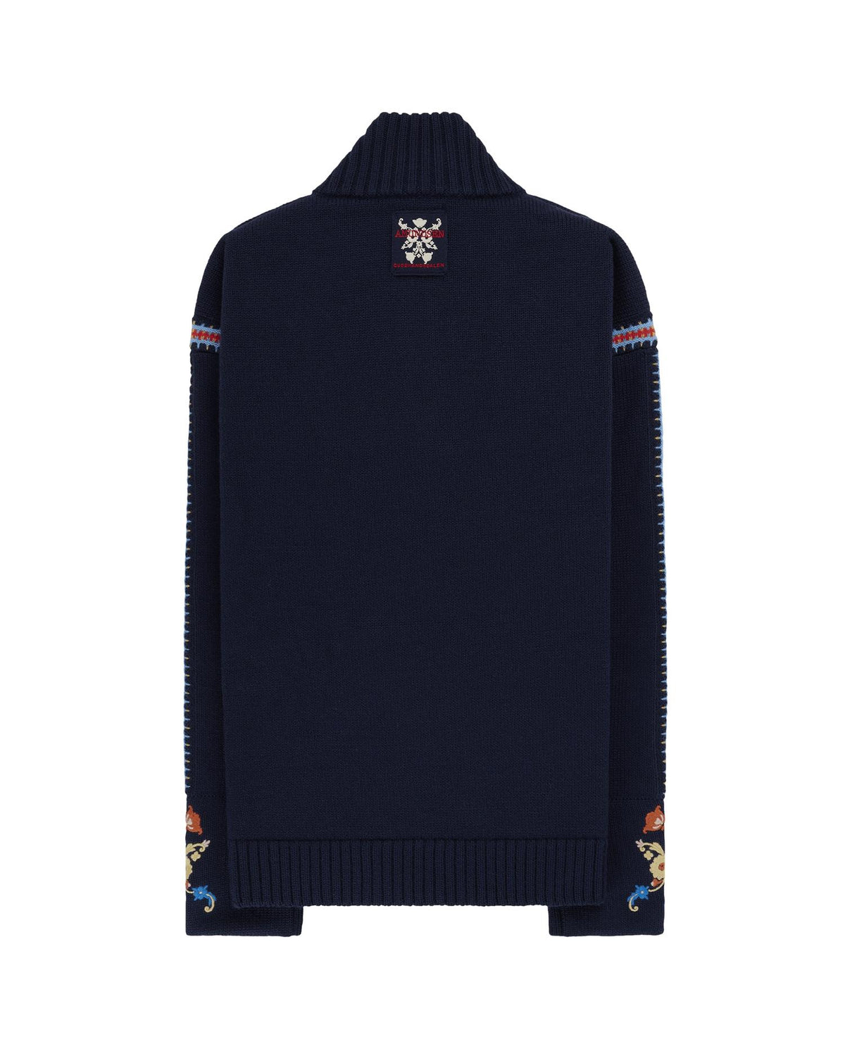 Amundsen Goffa Half Zip Mens Gudbrandsdalen Genser Mørkeblå