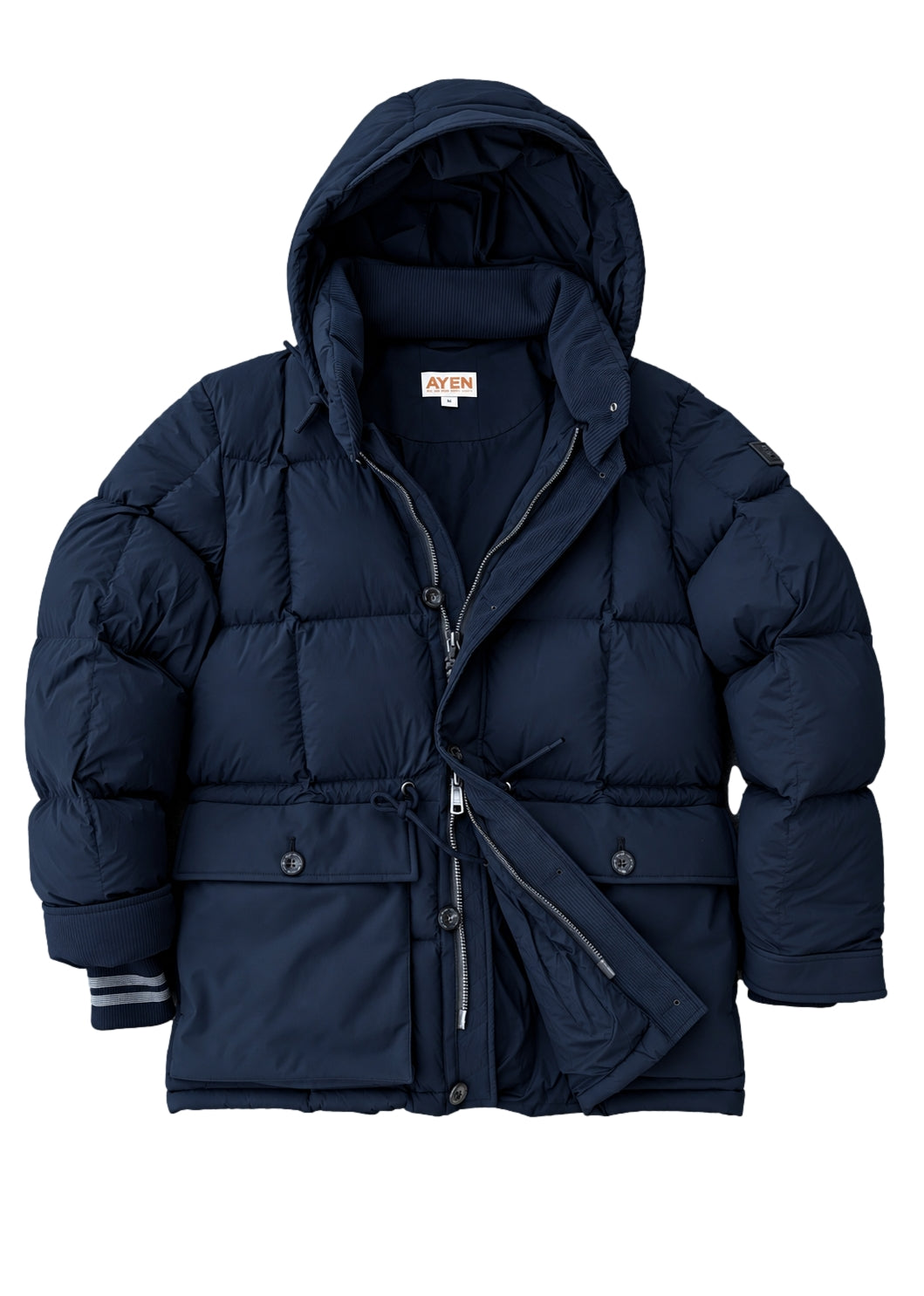 AYEN Himalayan Heritage Down Jacket Jakke Navy