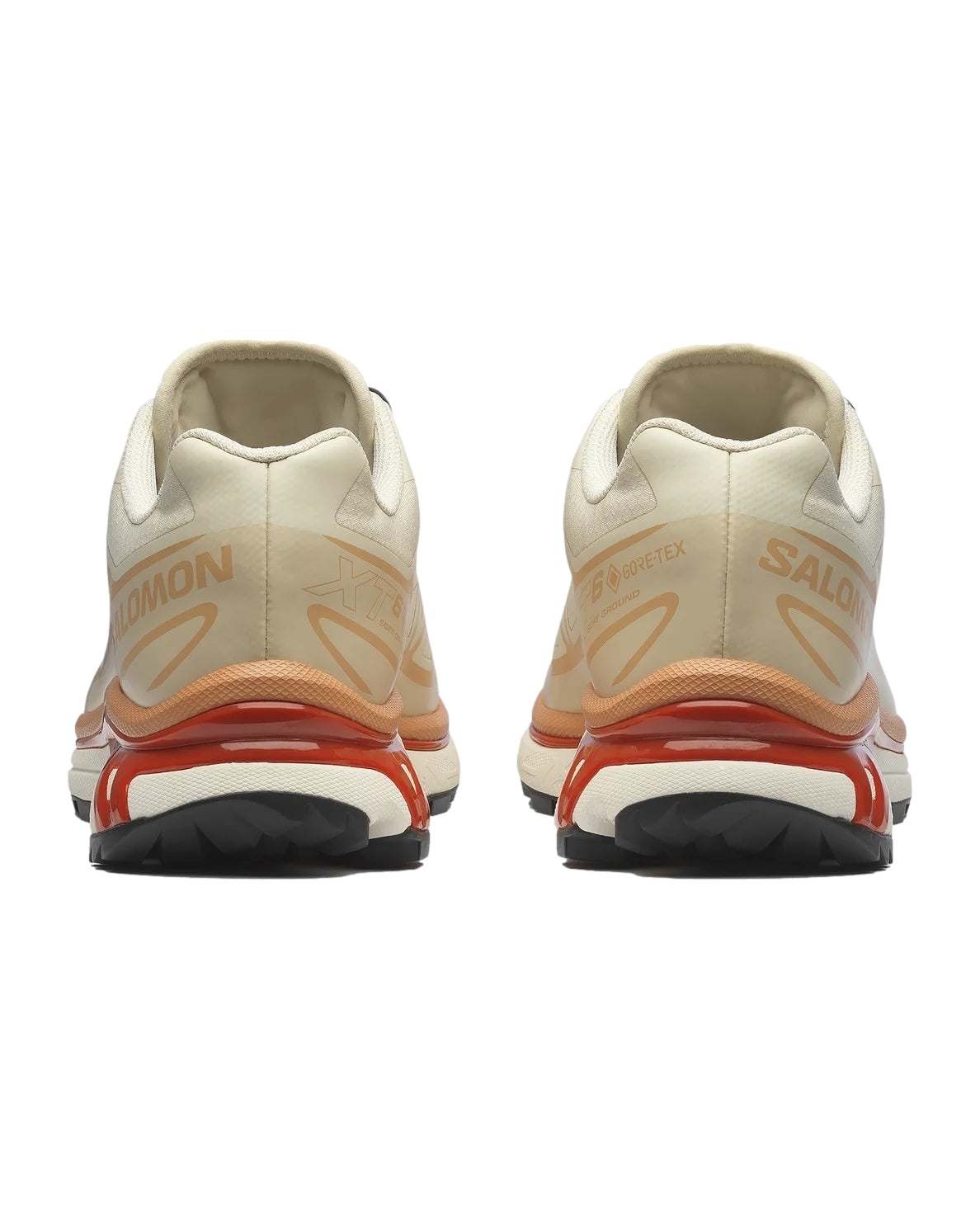 Salomon XT-6 GTX Almond Milk/Soft Clay/Burnt Ochre Sko Kremfarget - modostore.no