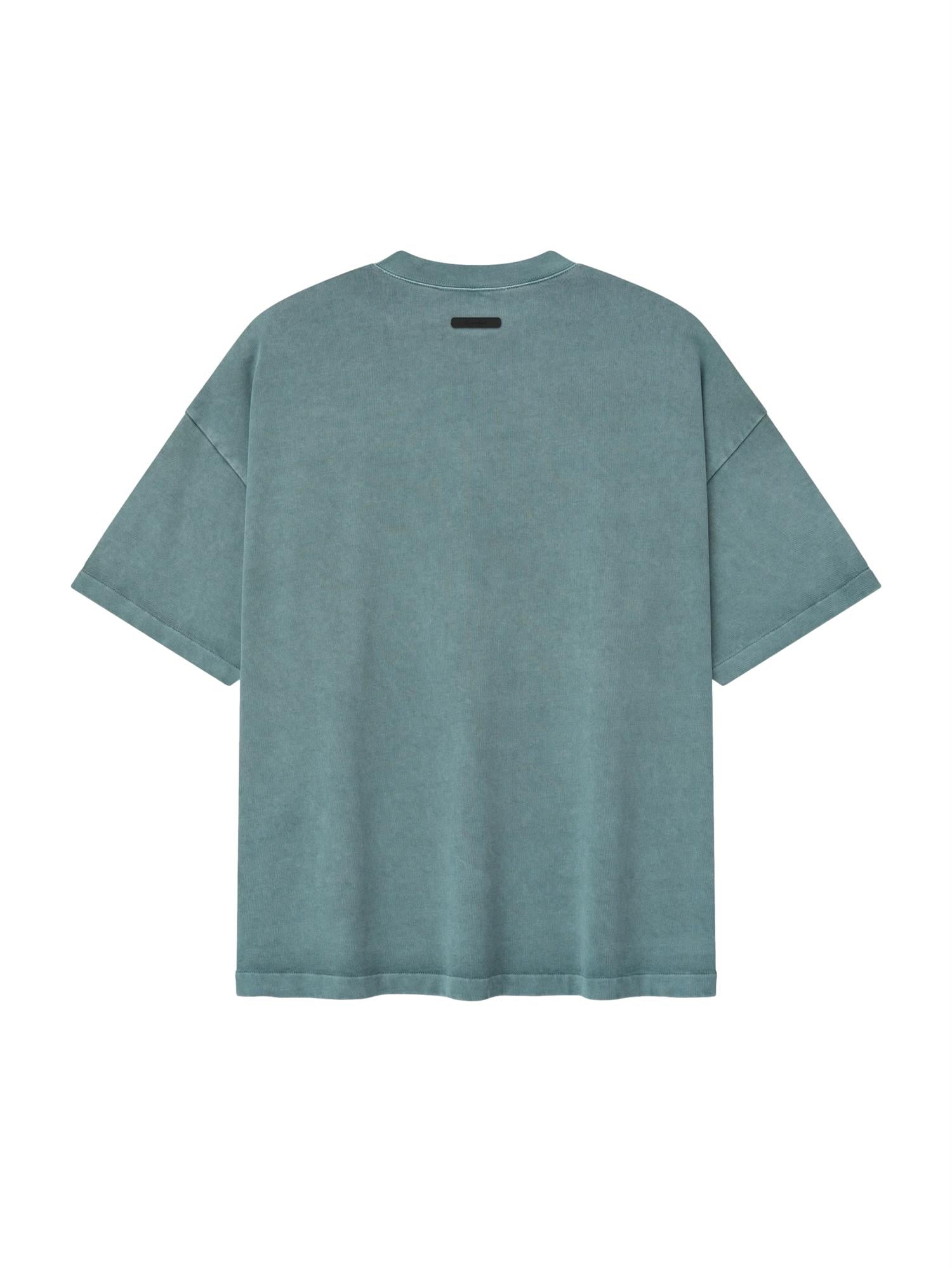 Fear of God Essentials Campus 90's Short Sleeve Tee T-shirt Blå - modostore.no