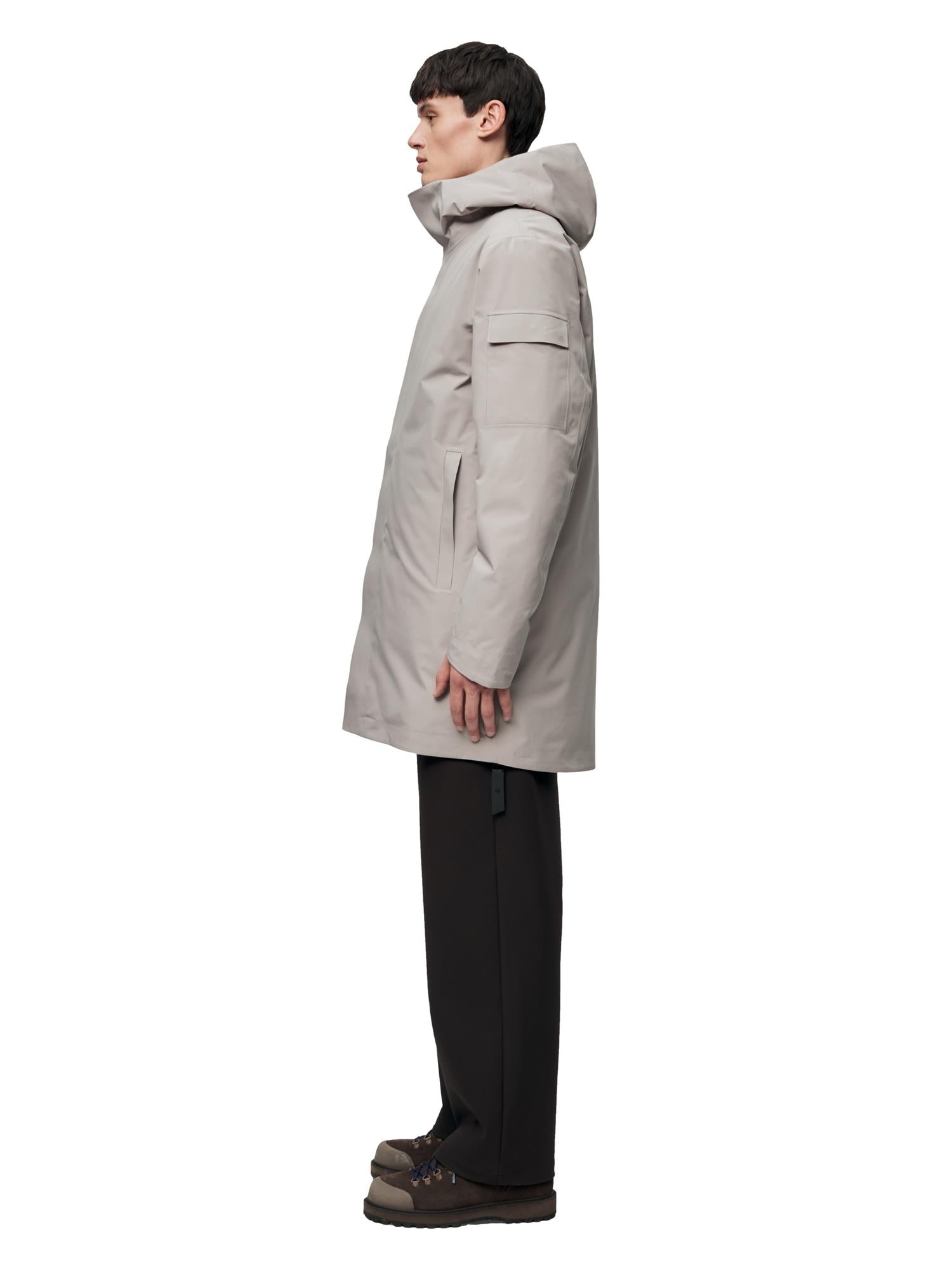 Blæst Olden Primaloft Parka Low Tide Jakke Beige Grå