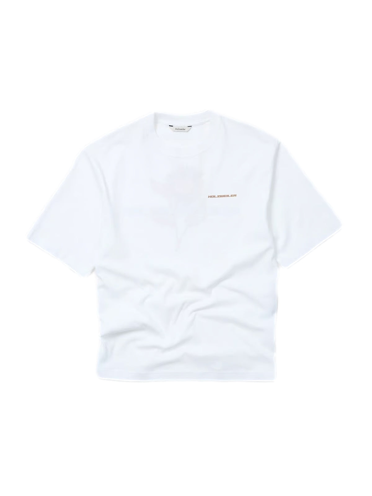 Holzweiler Ranger Sunflower Tee T-shirt Hvit Og Brun - modostore.no