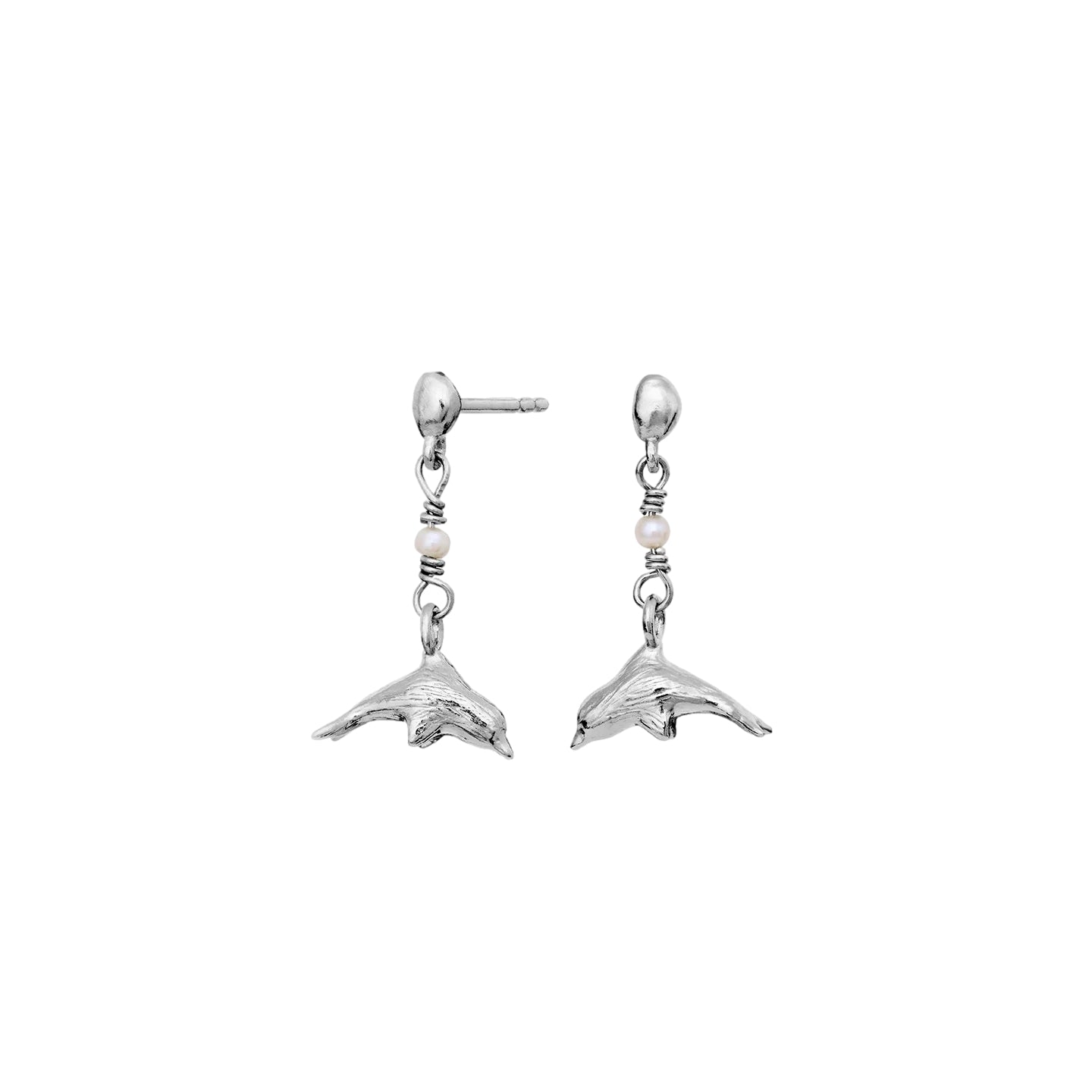 Maanesten Adella Earrings Øredobber Sølv - modostore.no