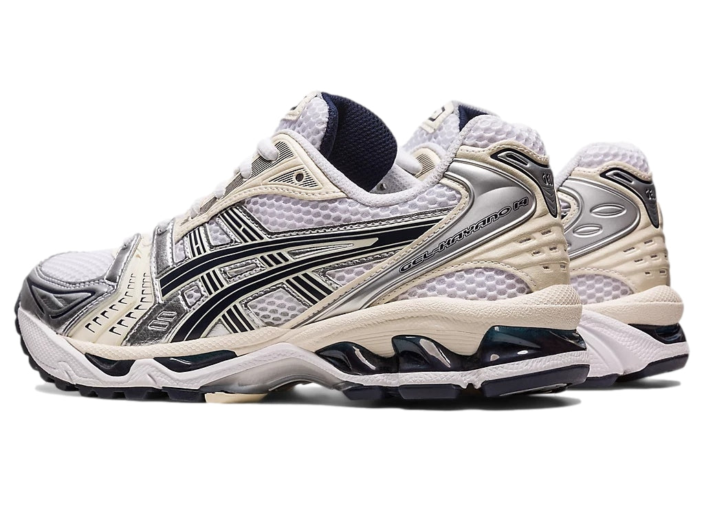 Asics GEL-KAYANO 14 White/Midnight Sko Mørkeblå - modostore.no