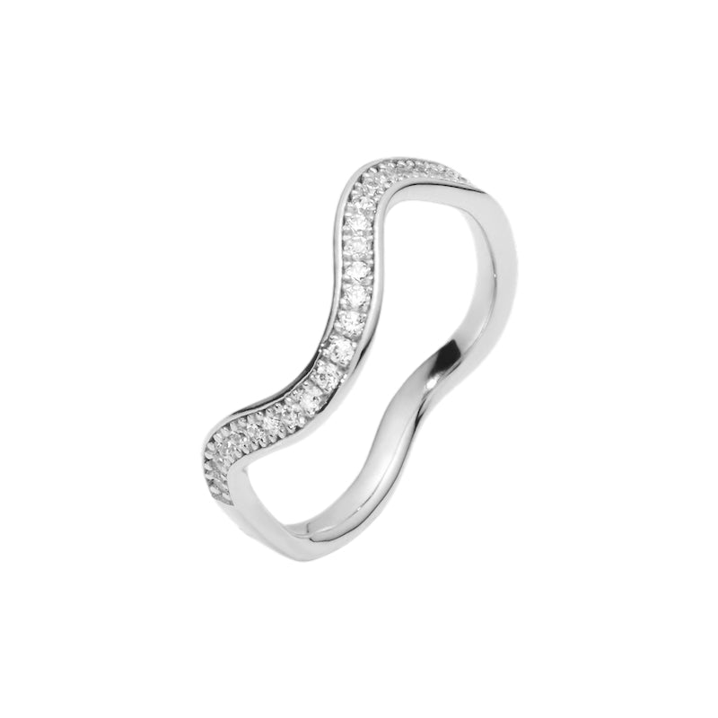 Maria Black Rose Ring Ring Sølv - modostore.no