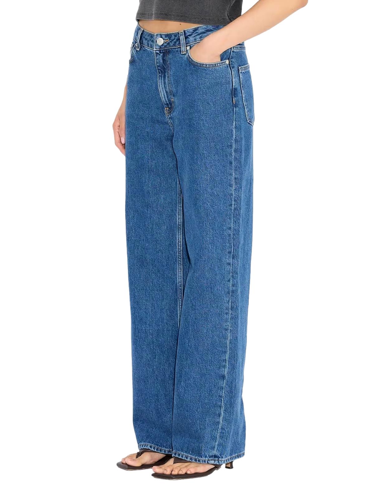 Holzweiler W Wide-Leg Jeans Jeans Blå