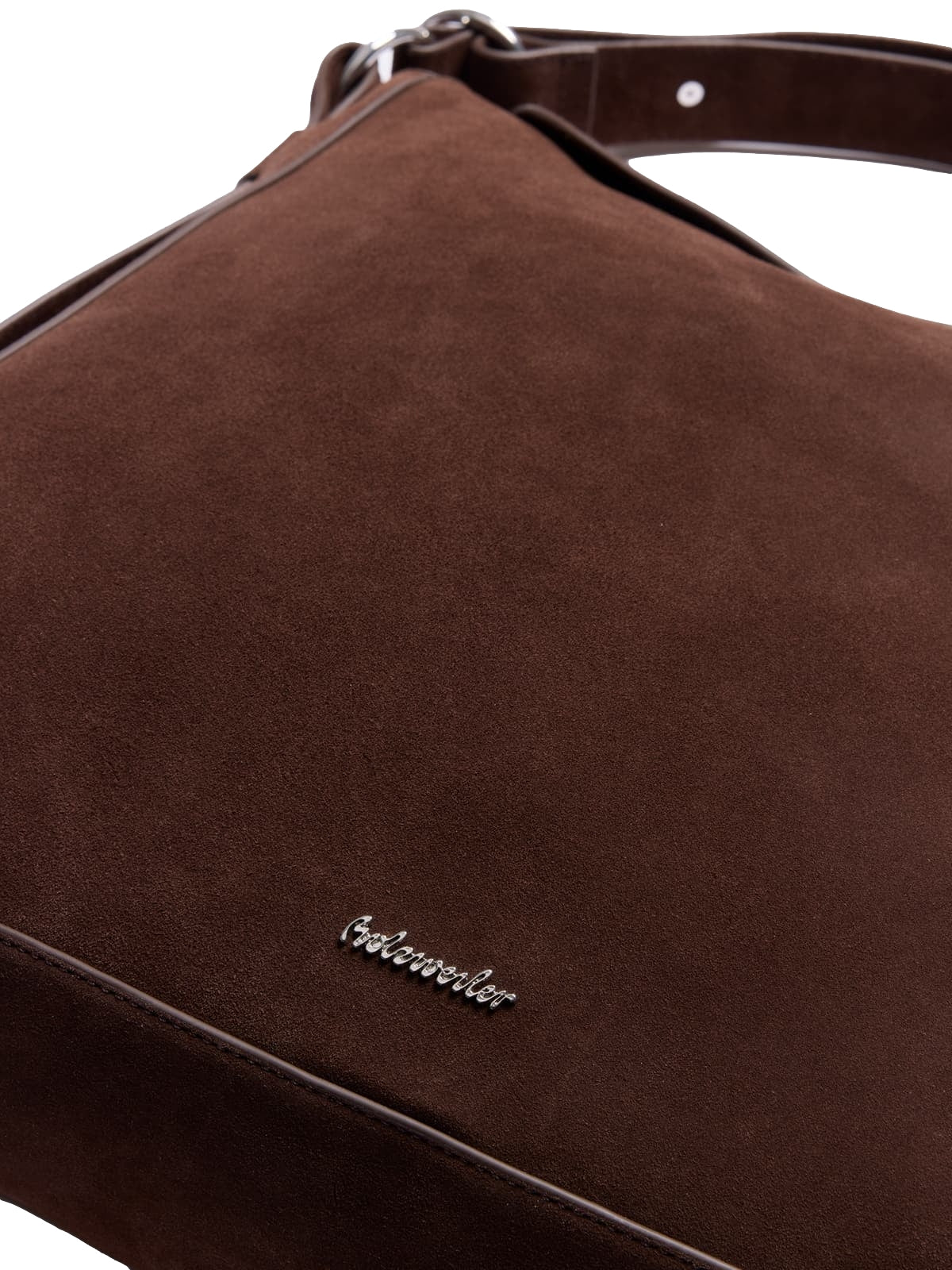 Holzweiler Bud Slouchy Suede Tote Bag Veske Mørkebrun