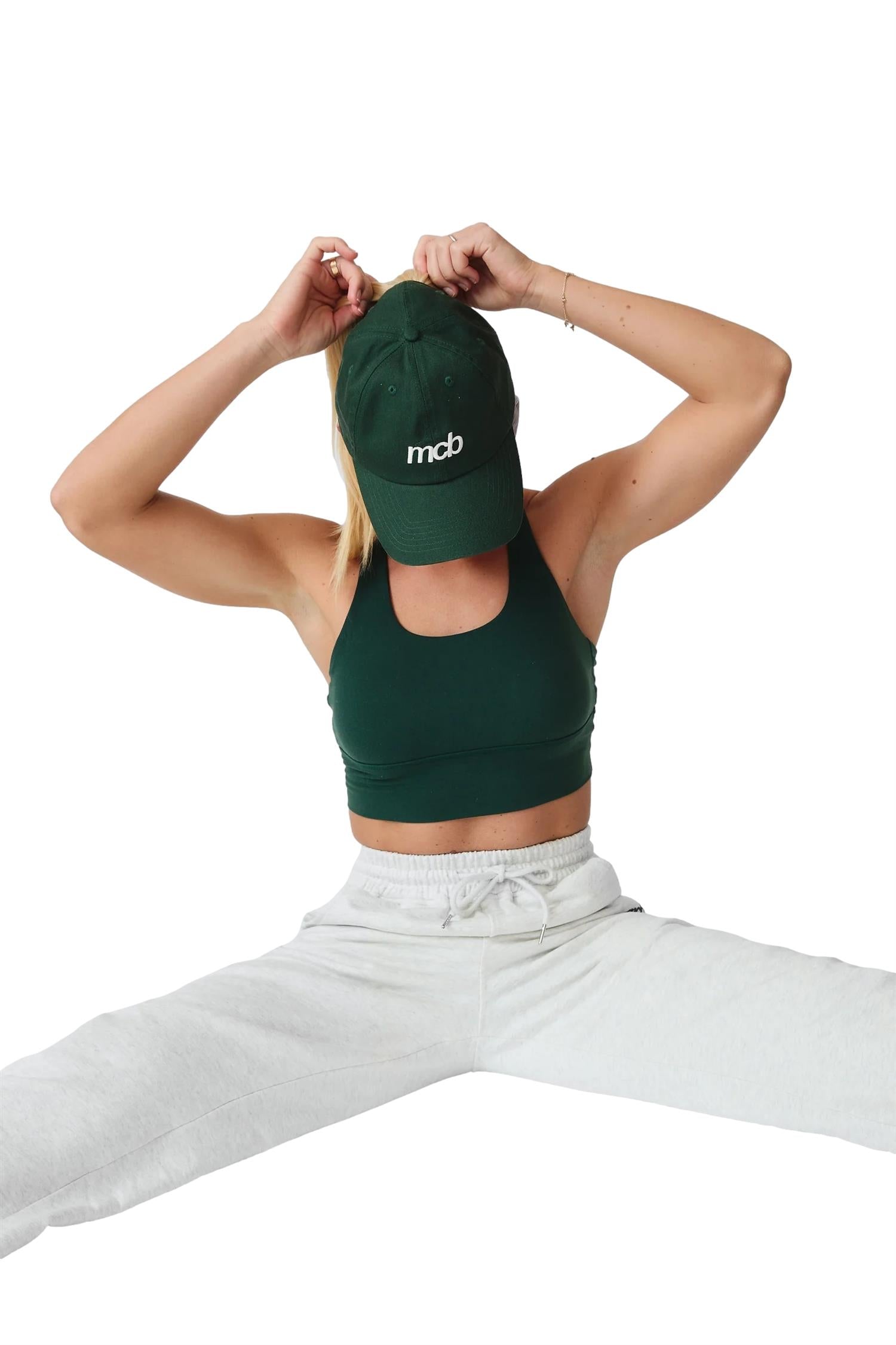 MCB Sportswear Signature Cap Caps Grønn - modostore.no