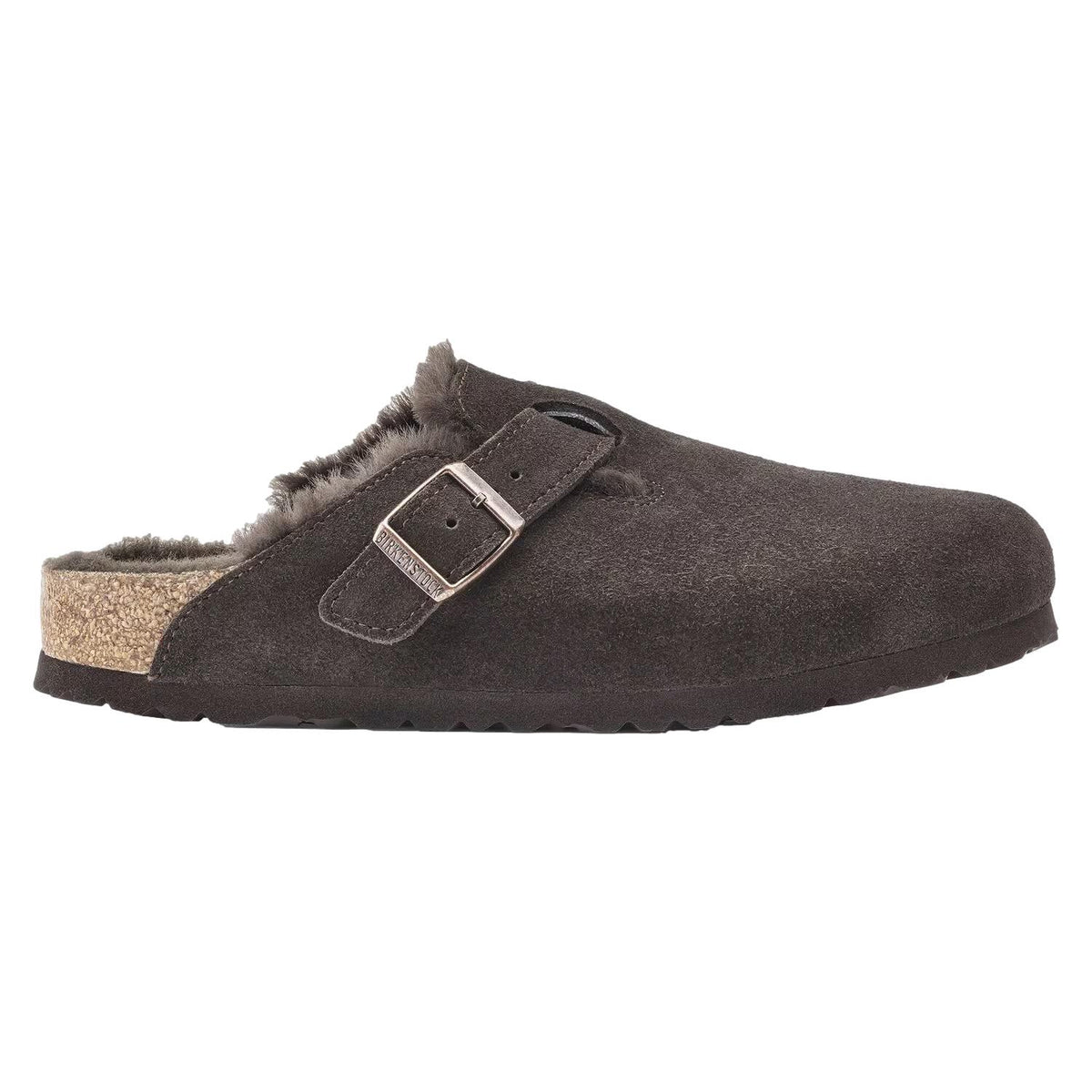 Birkenstock Boston Shearling Narrow Mocca Sko Brun