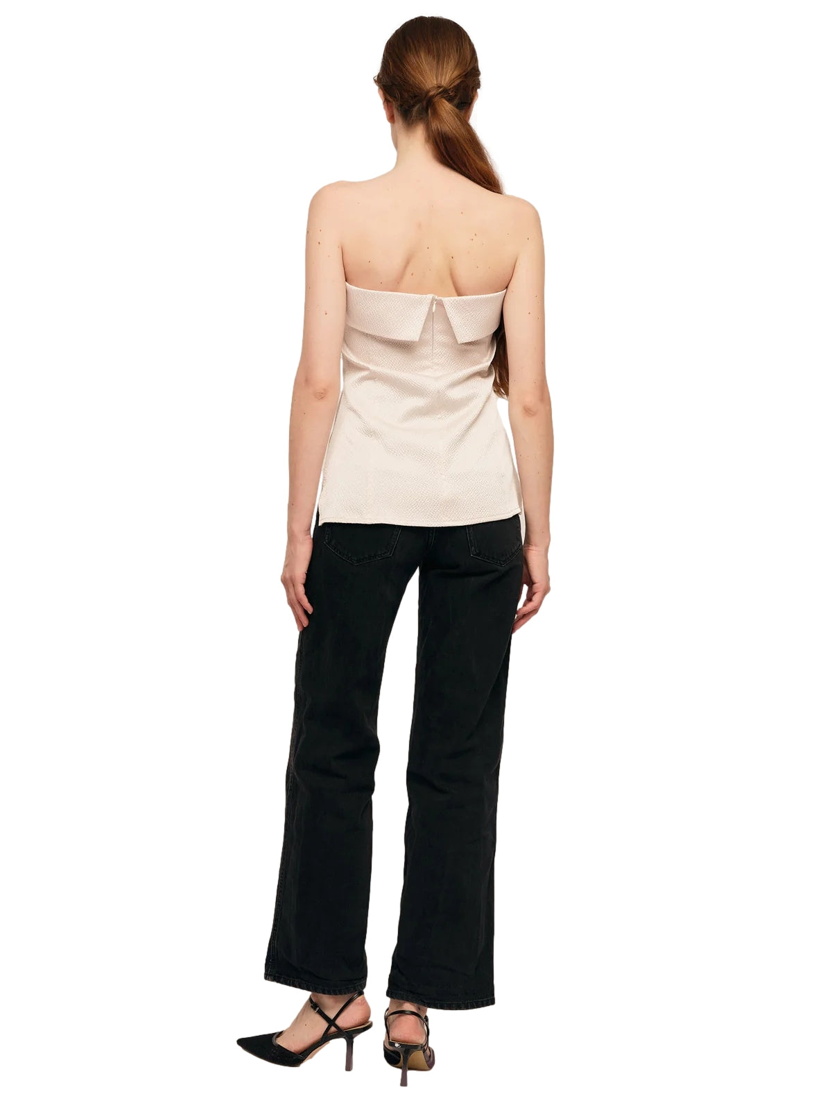 Once Untold Vesta Top Topp Hvit - modostore.no