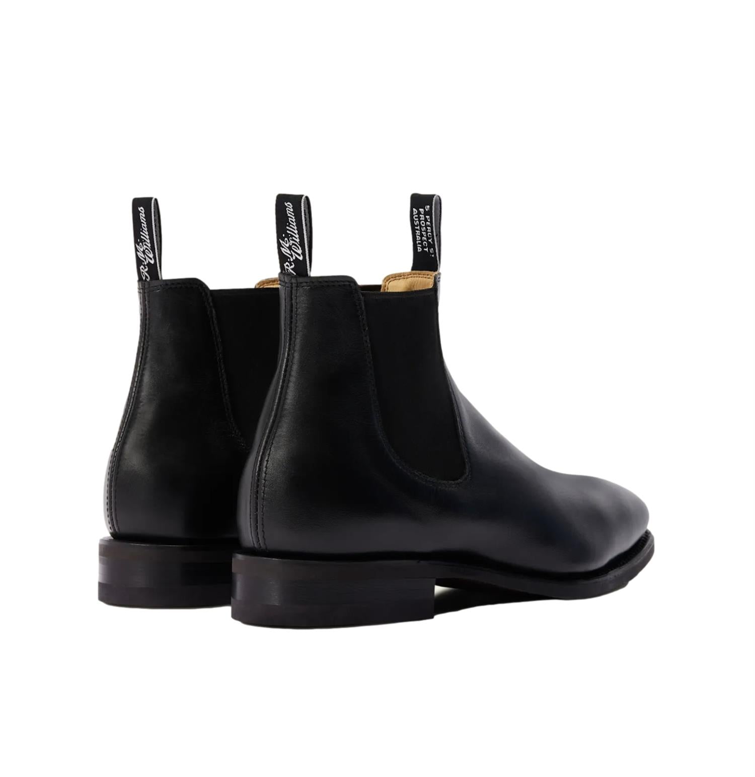 R.M. Williams Comfort Craftsman Boot Yearling Black Boots Sort