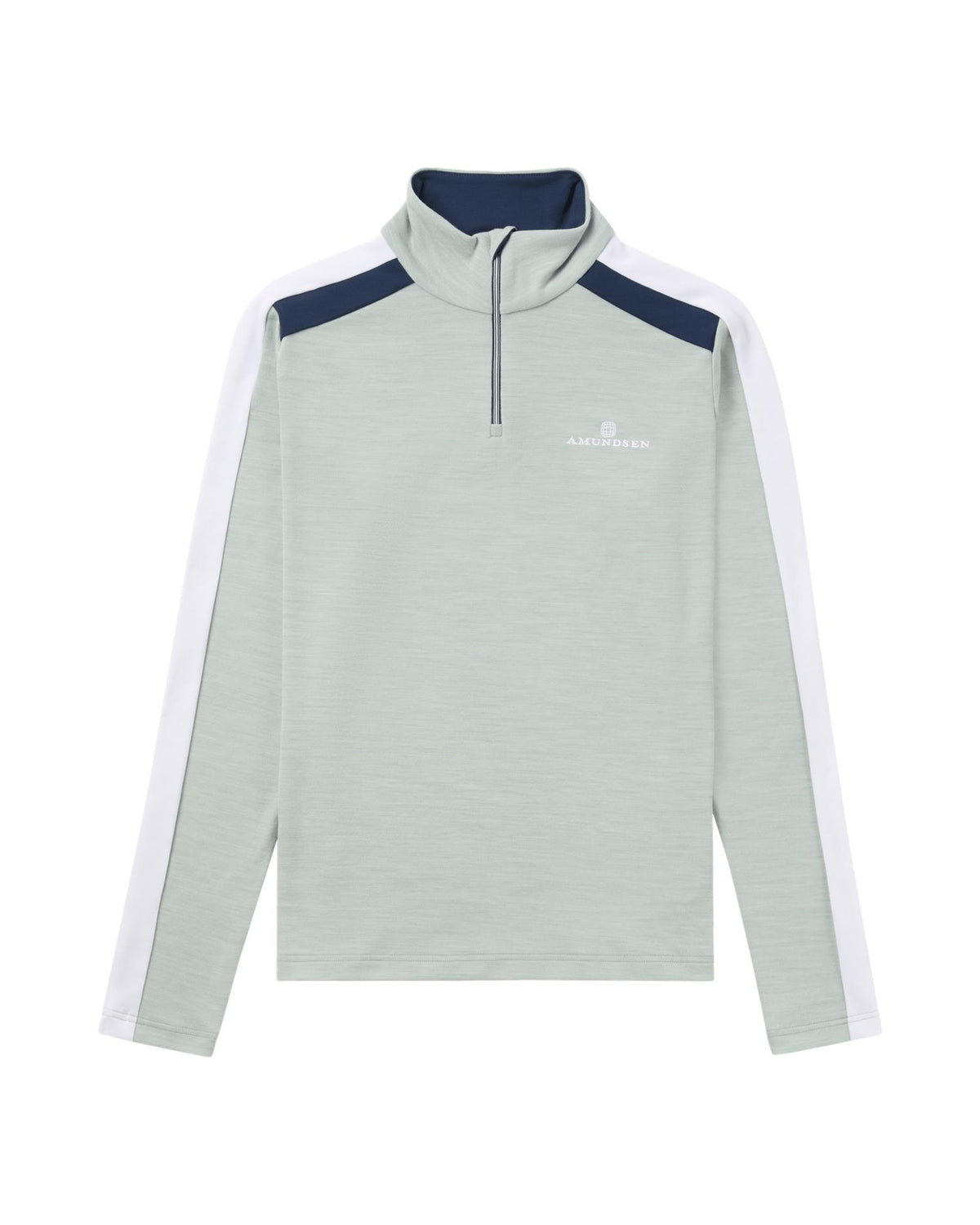 Amundsen 5Mila Half Zip Womens Stripe Genser Turkis