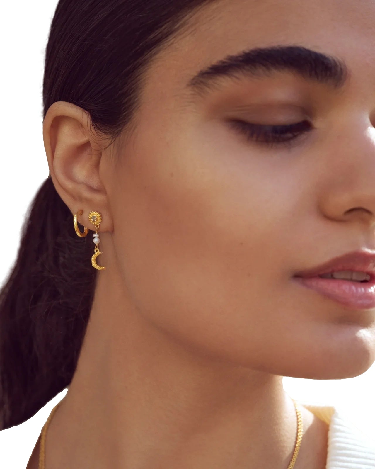 Maanesten Sunniva Earring Øredobber Sølv - modostore.no