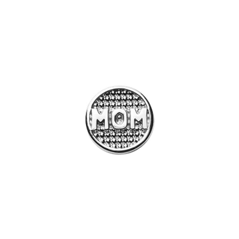 Maria Black Mom Coin Charm Sølv - modostore.no